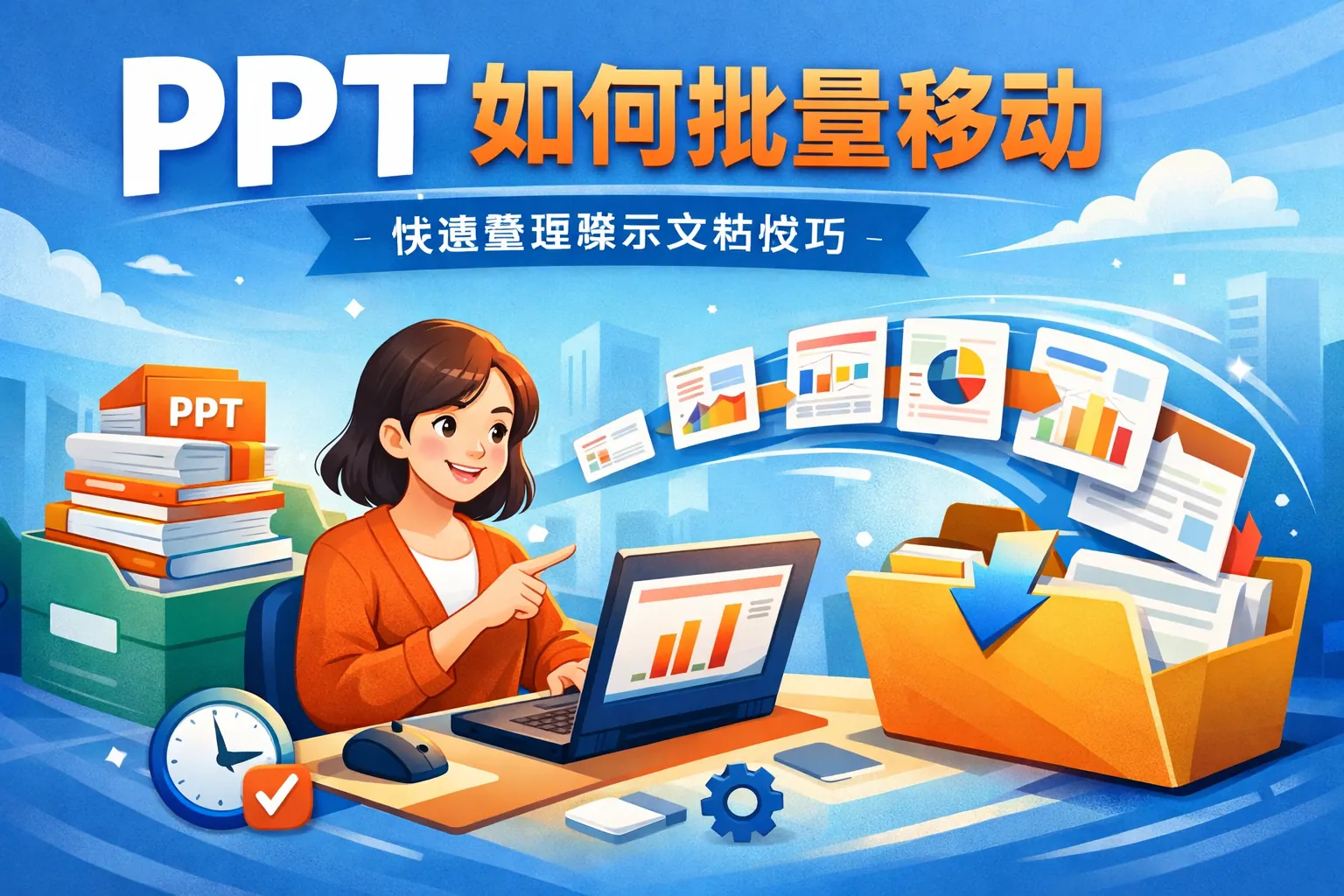 ppt如何批量移动