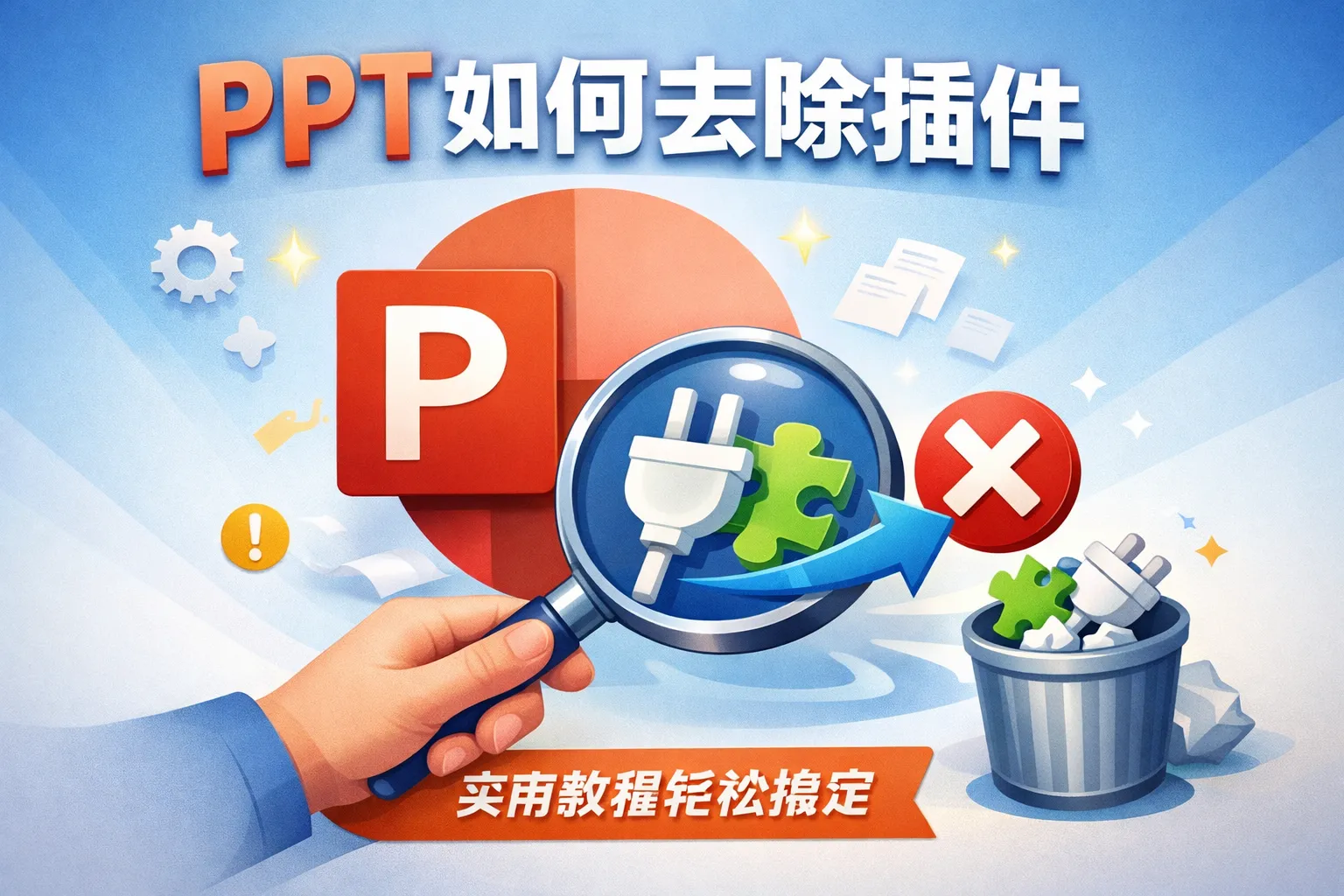 ppt如何去除插件