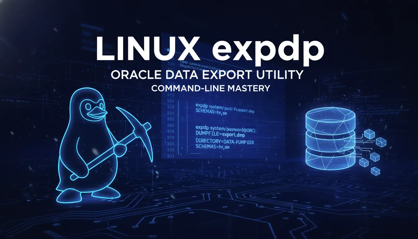 linux如何使用expdp