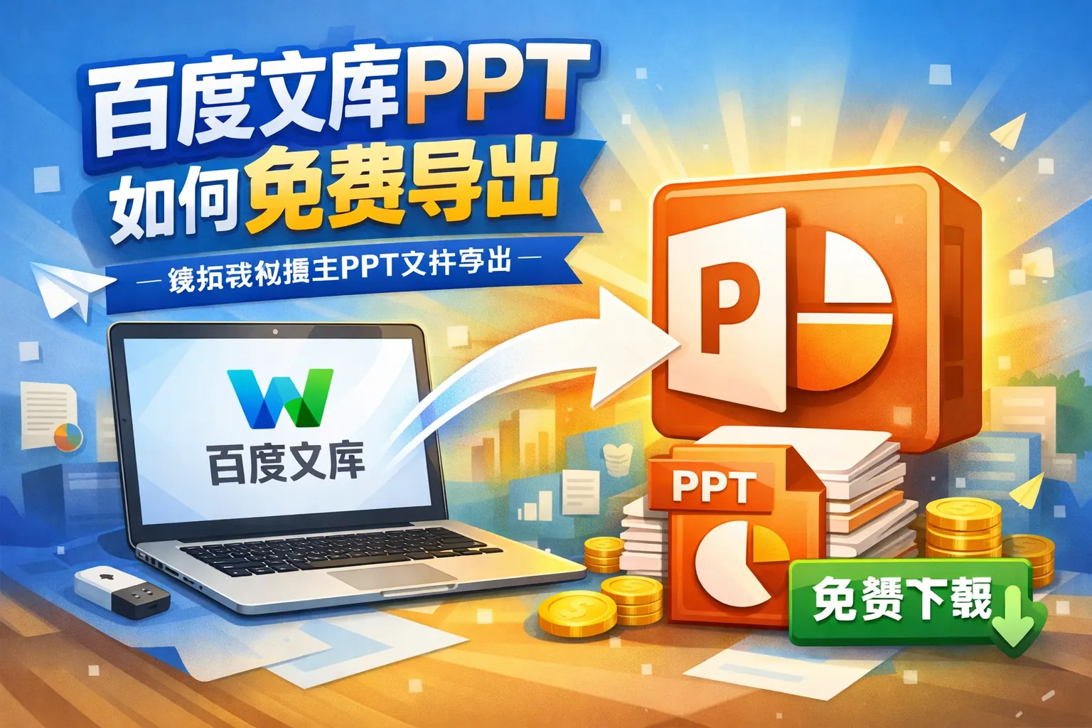 百度文库ppt如何免费导出