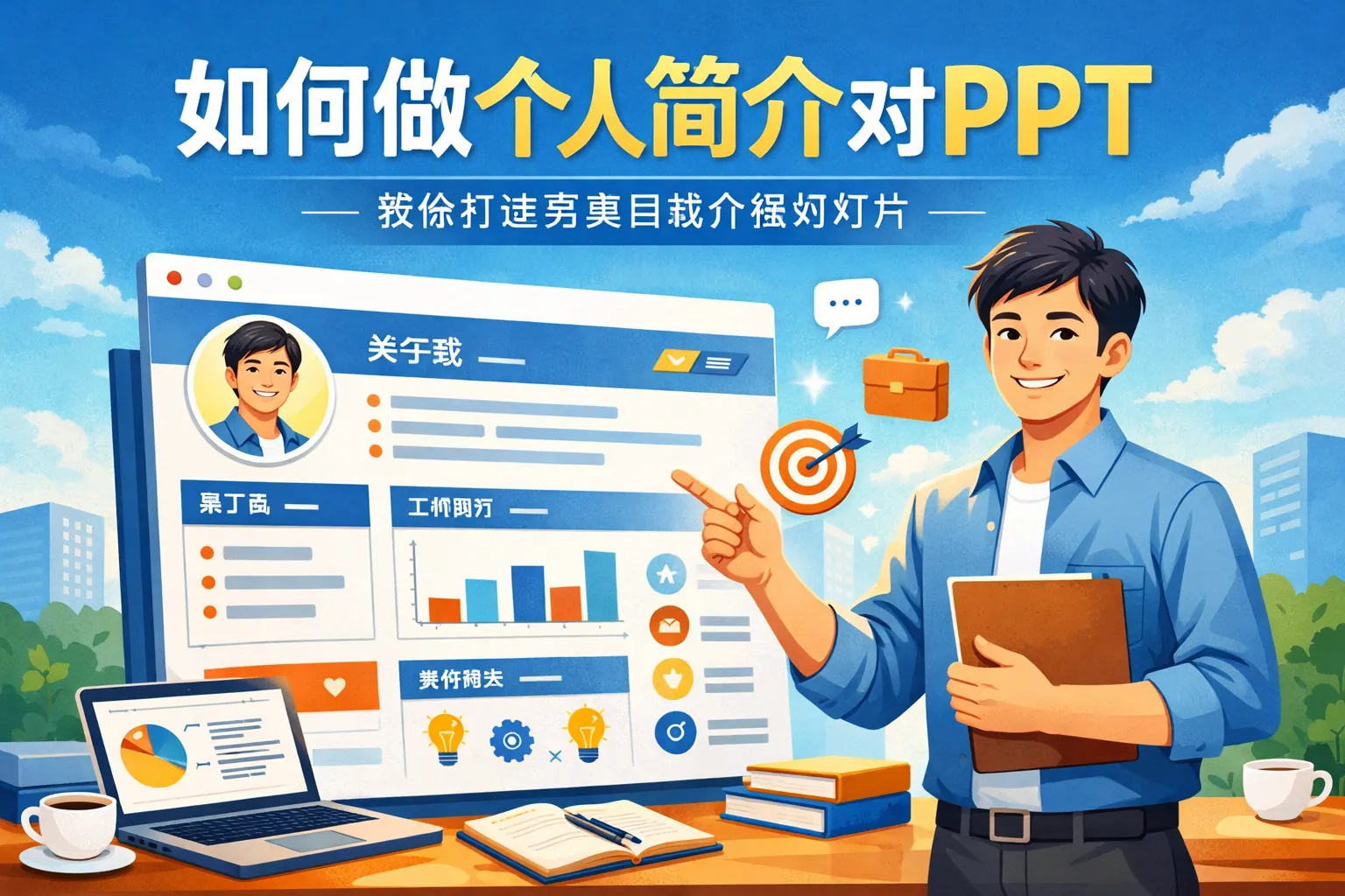 如何做个人简介对PPT