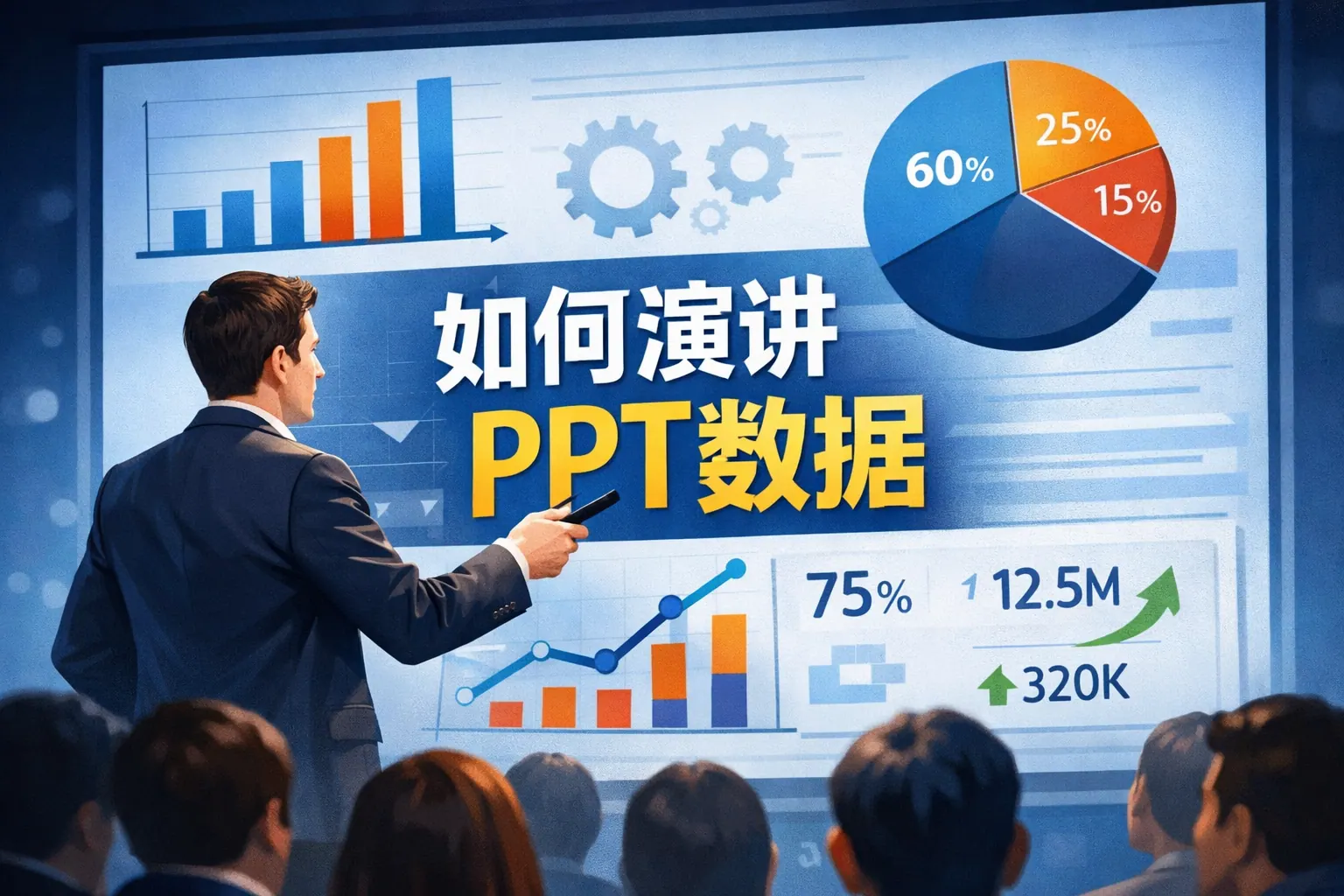 如何演讲PPT数据