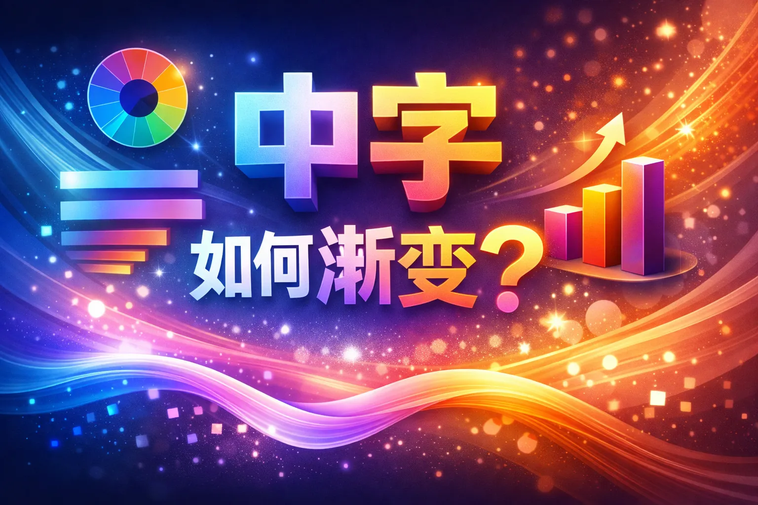 ppt中字如何渐变