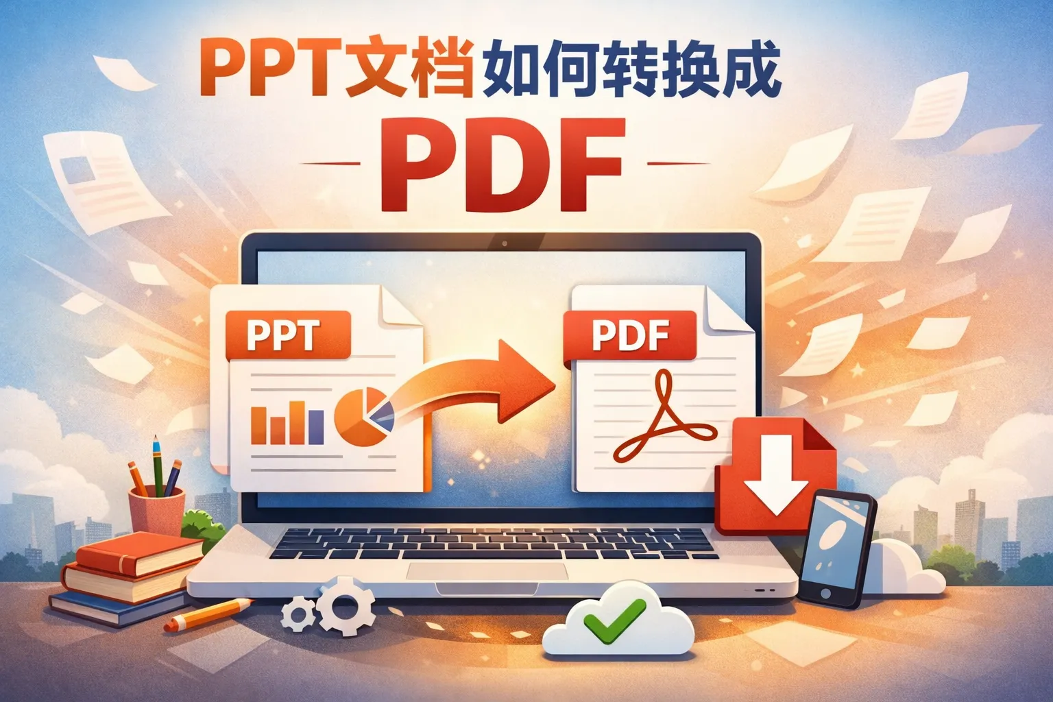 ppt文档如何转换成pdf