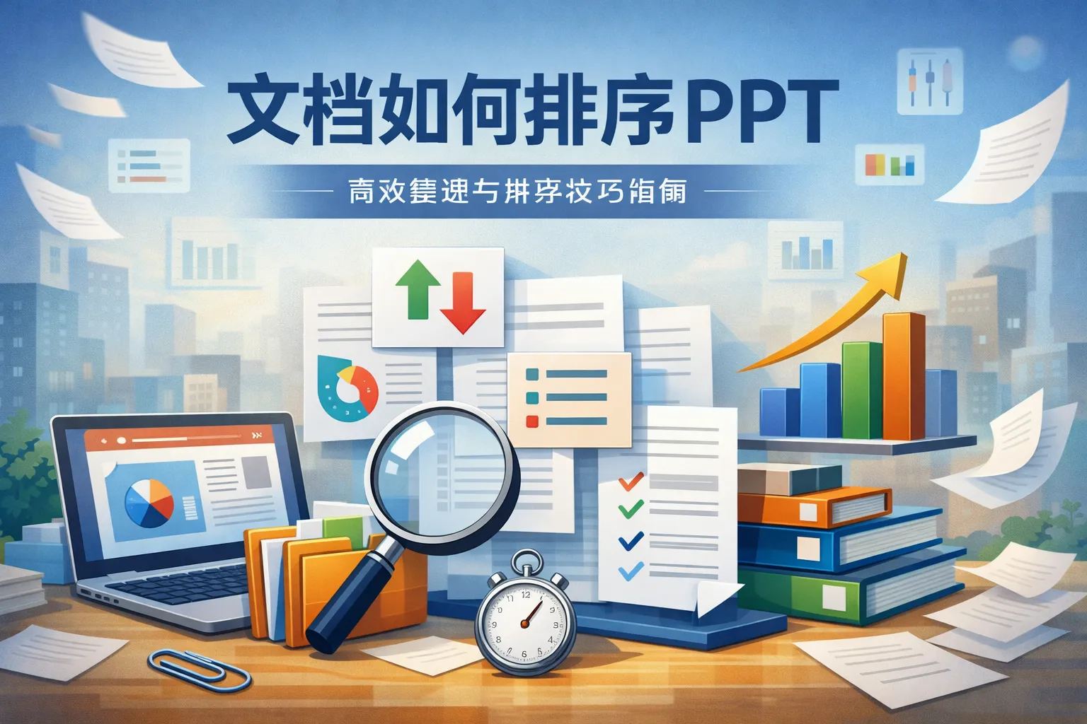 文档如何排序ppt