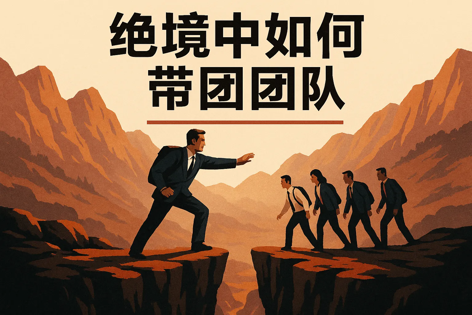 绝境中如何带团队