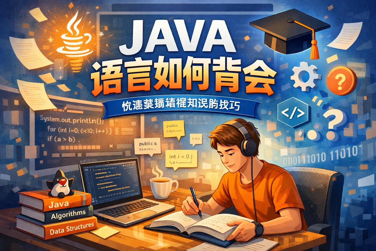 java语言如何背会