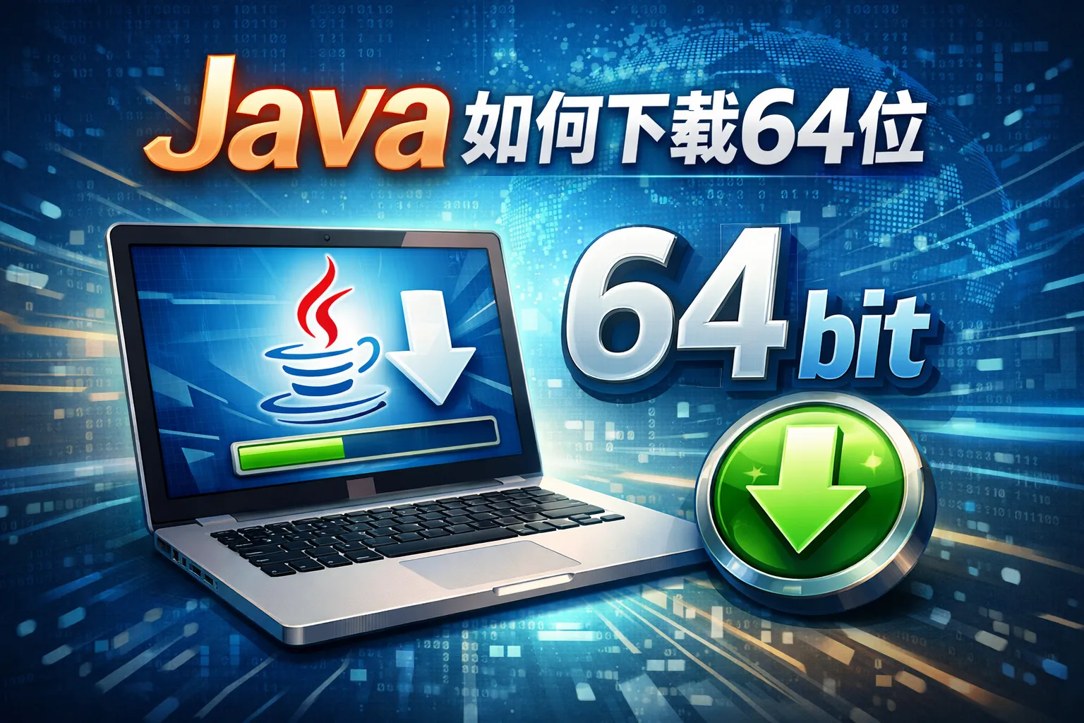 java如何下载64