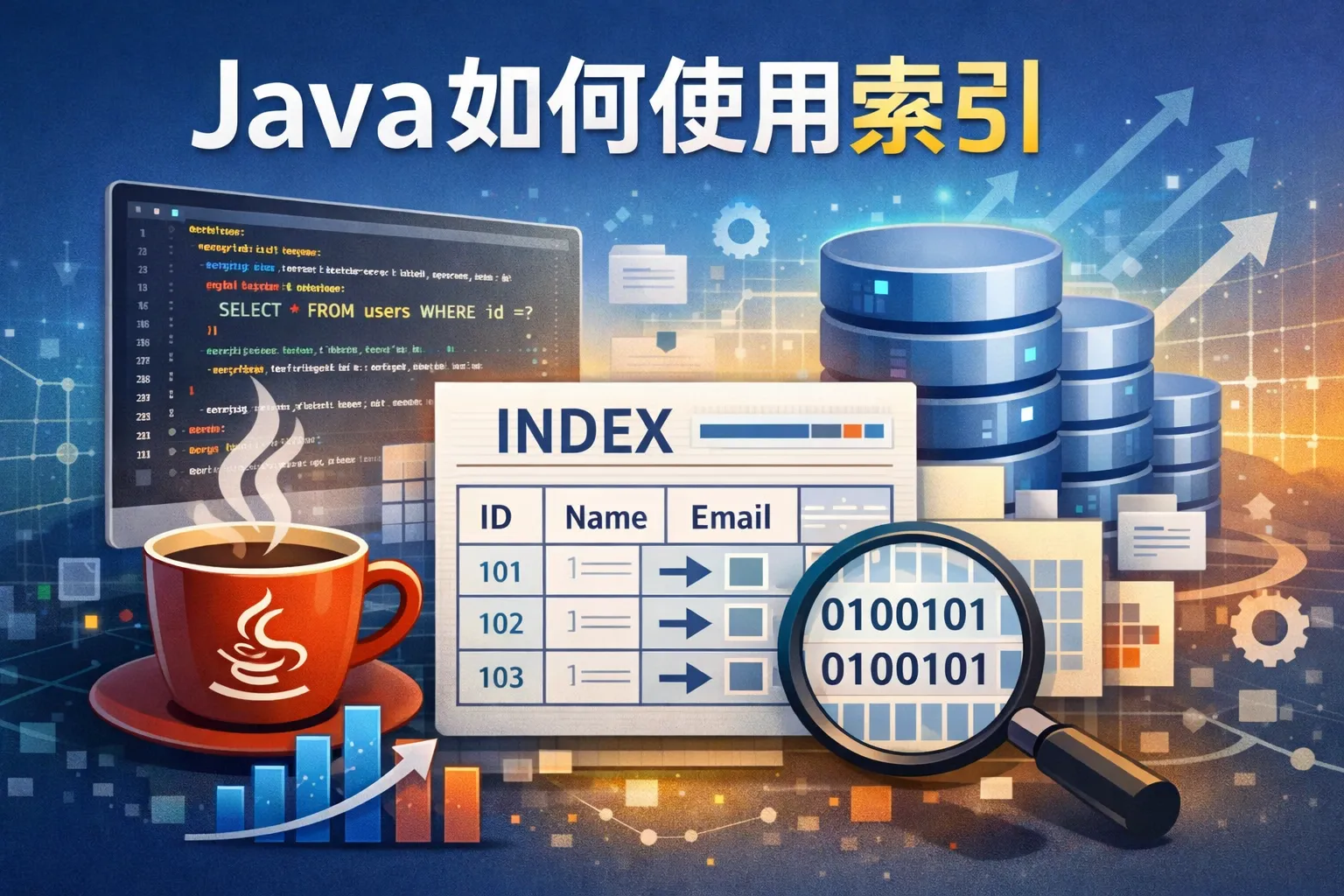 java如何使用索引