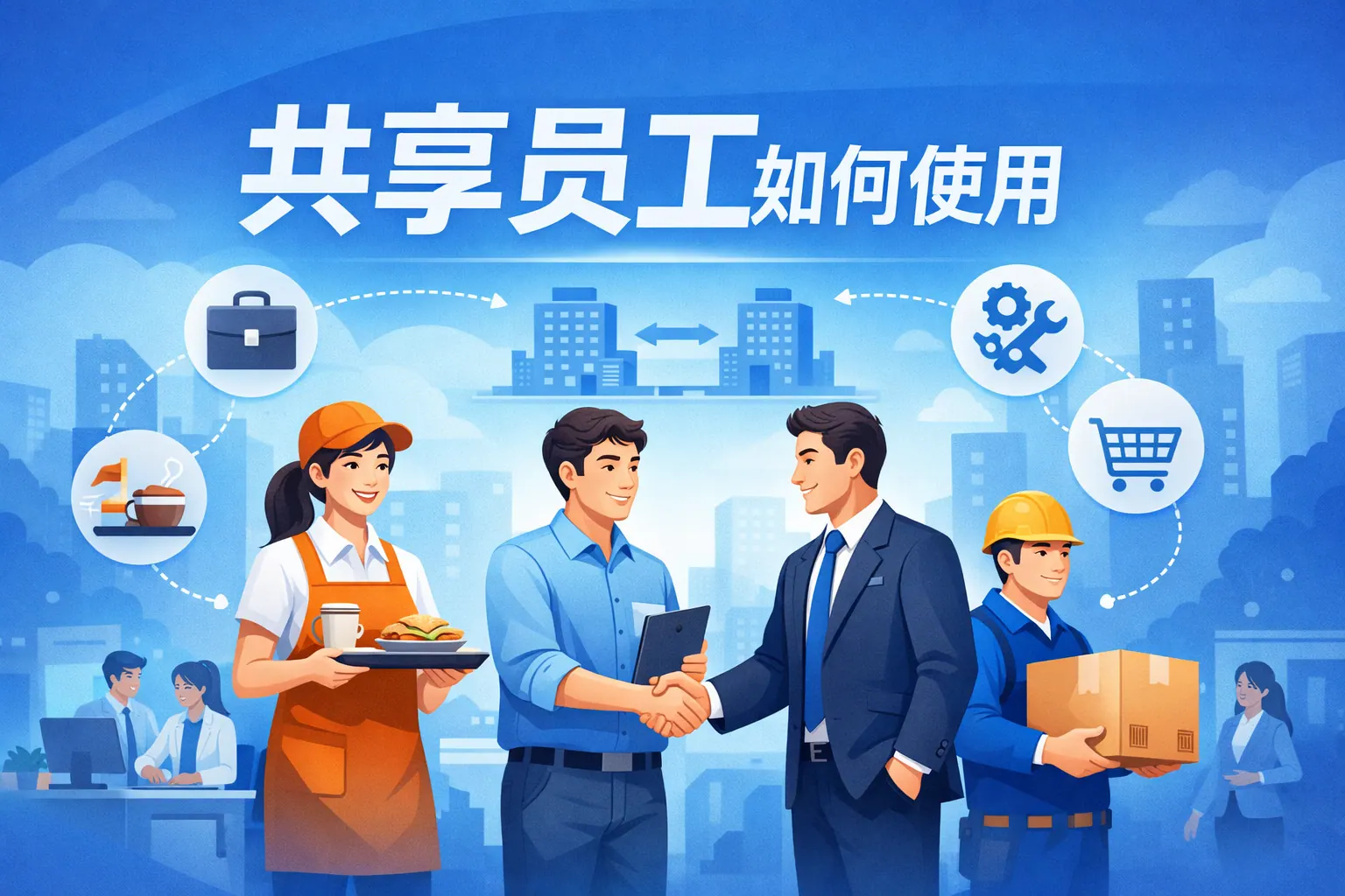 共享员工如何使用