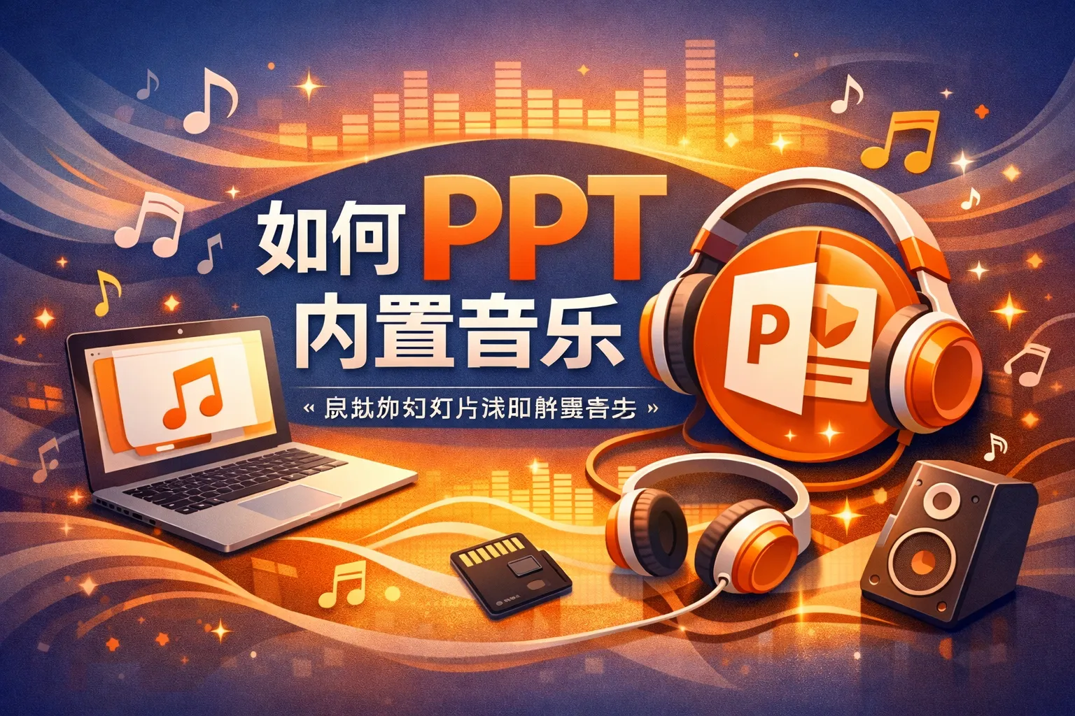如何ppt内置音乐