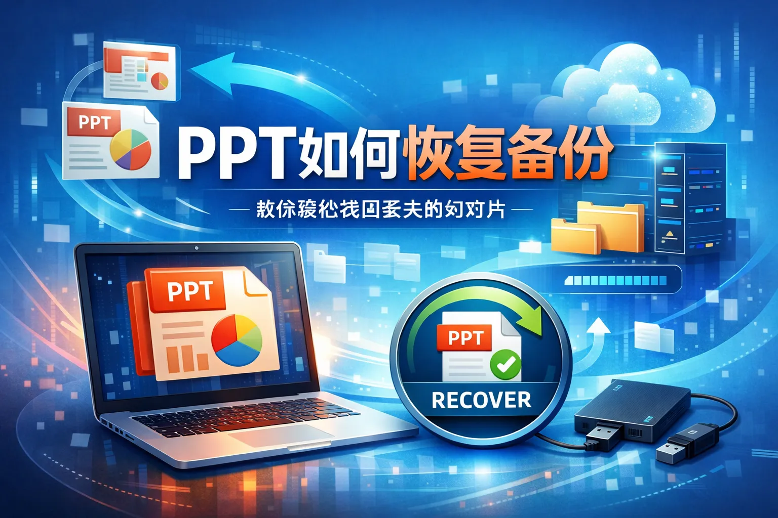 ppt如何回复备份