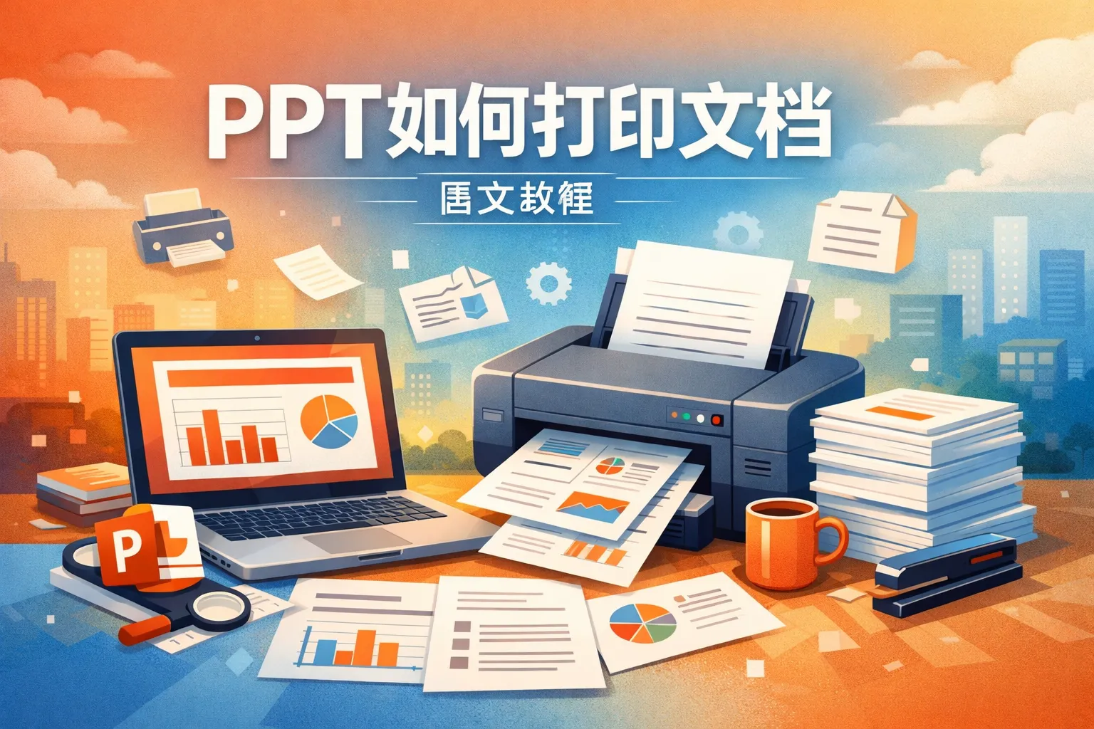 ppt如何打印文档