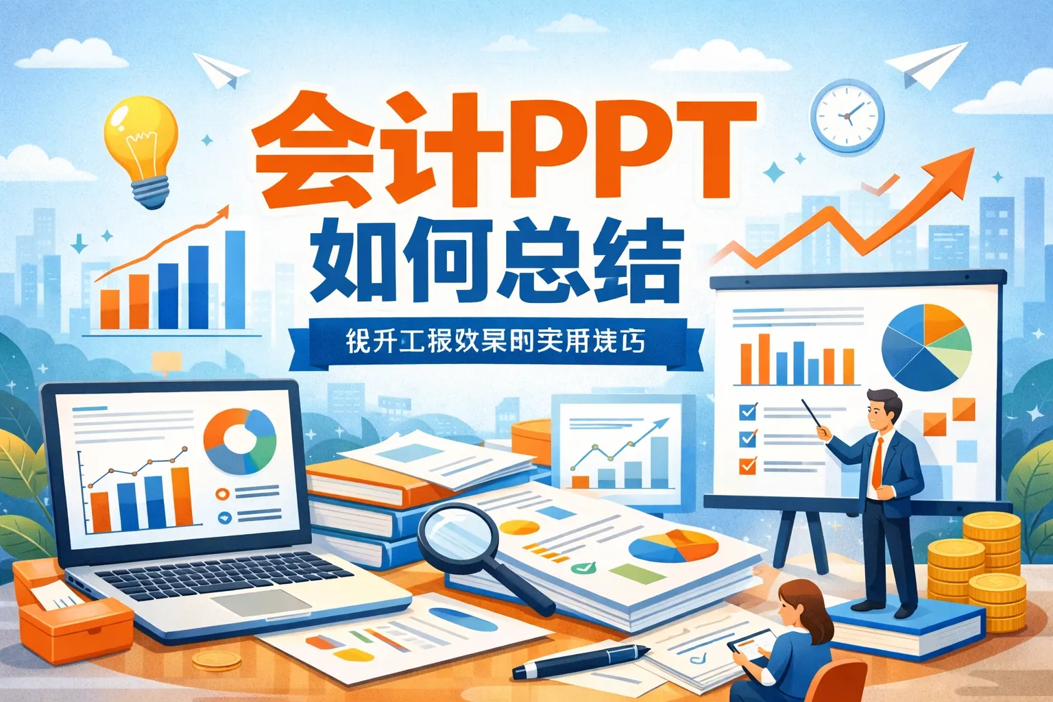会计ppt如何总结