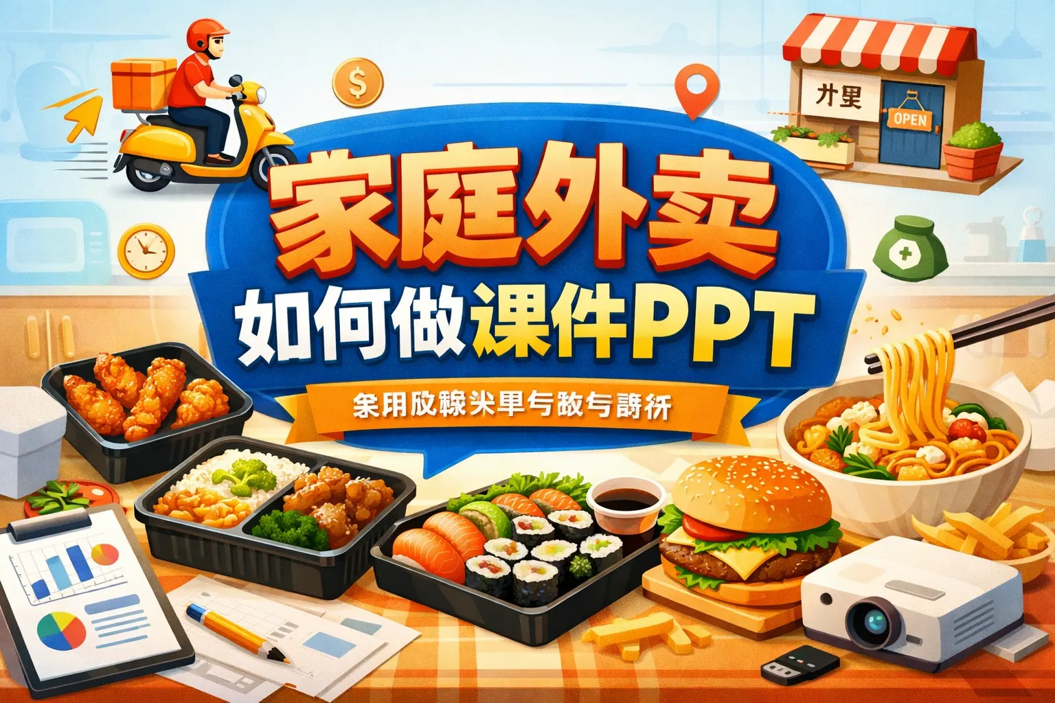 家庭外卖如何做课件ppt