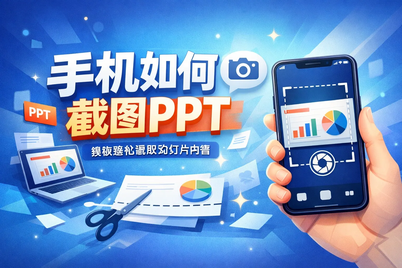 手机如何截图ppt