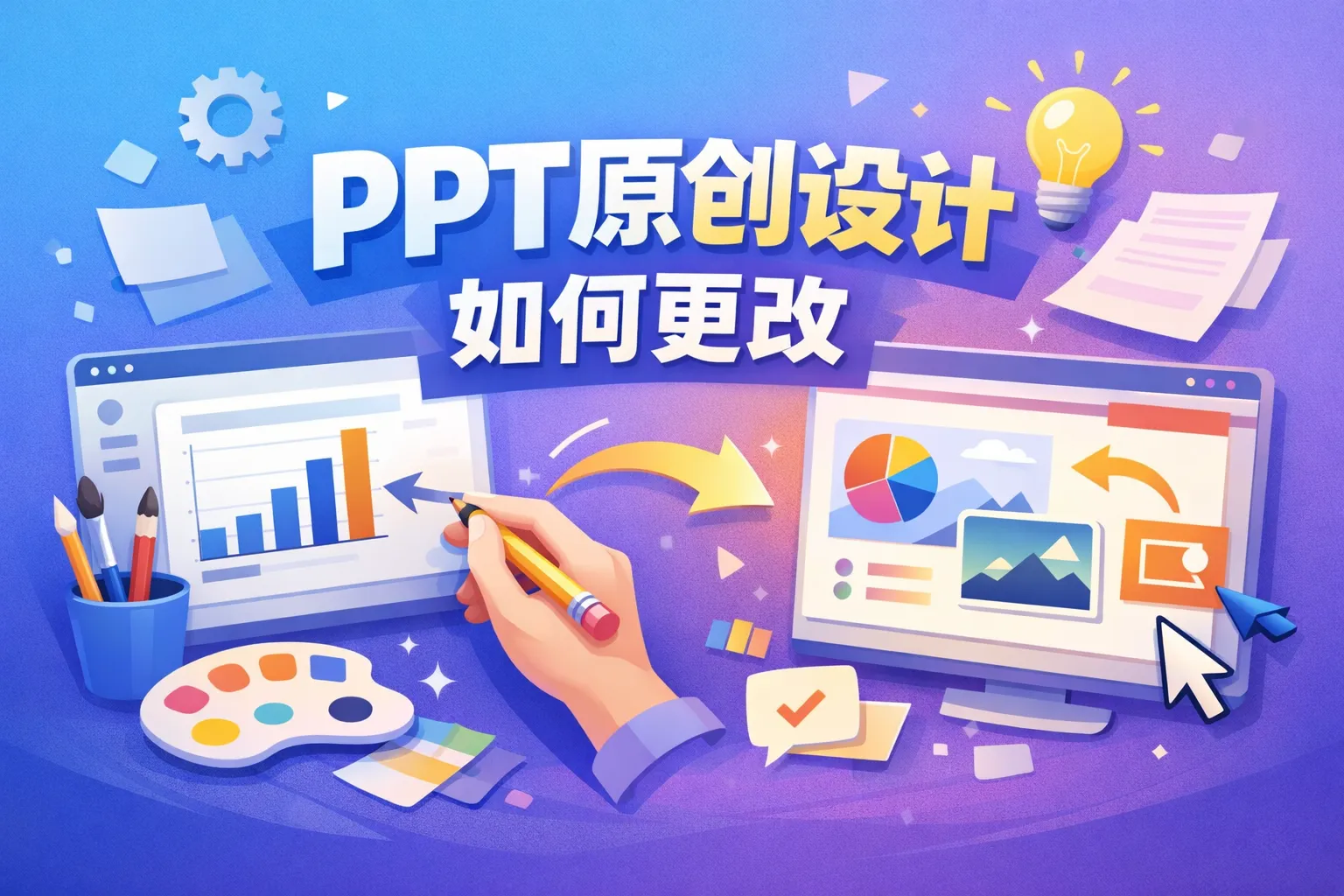 ppt原创设计如何更改