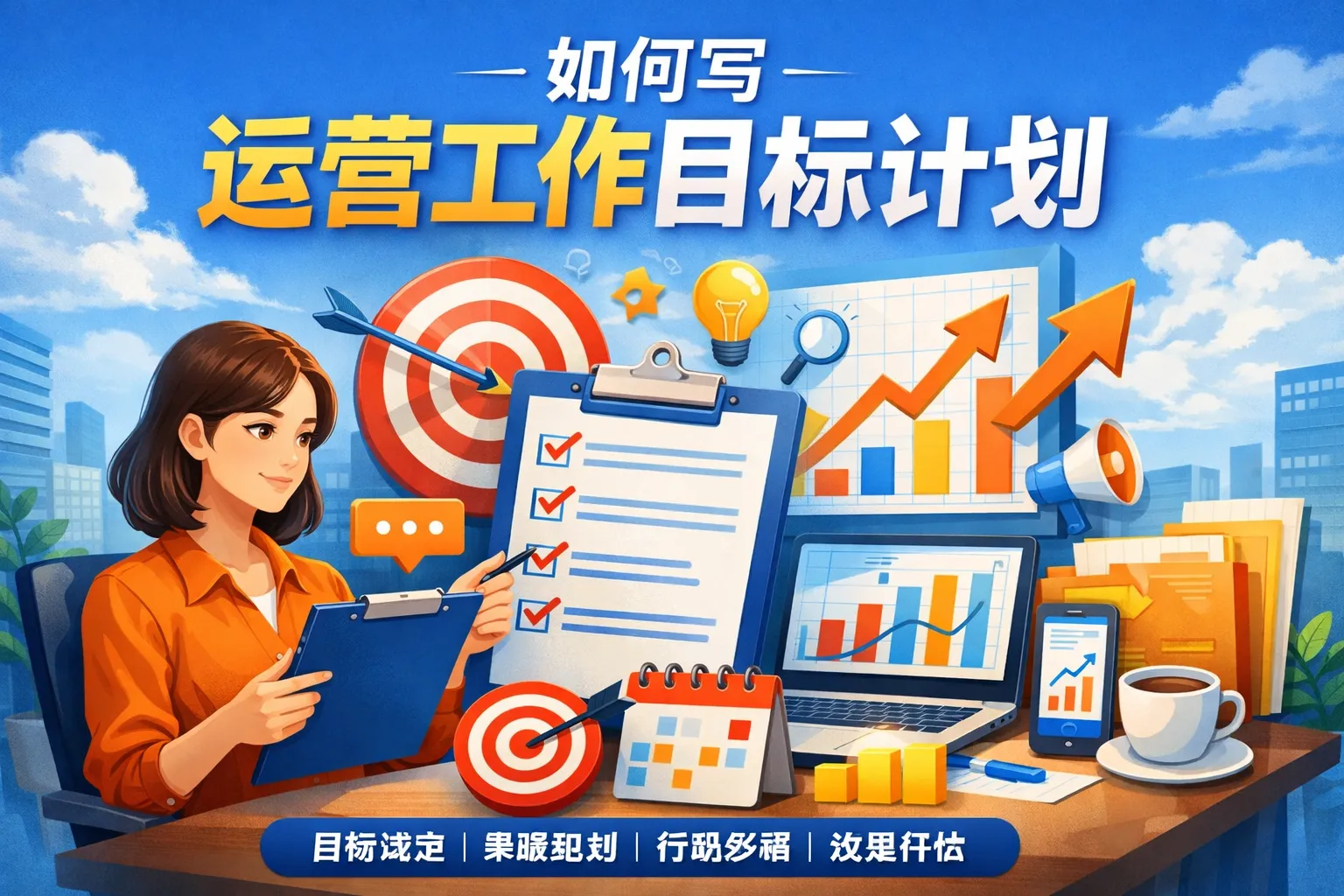 如何写运营工作目标计划