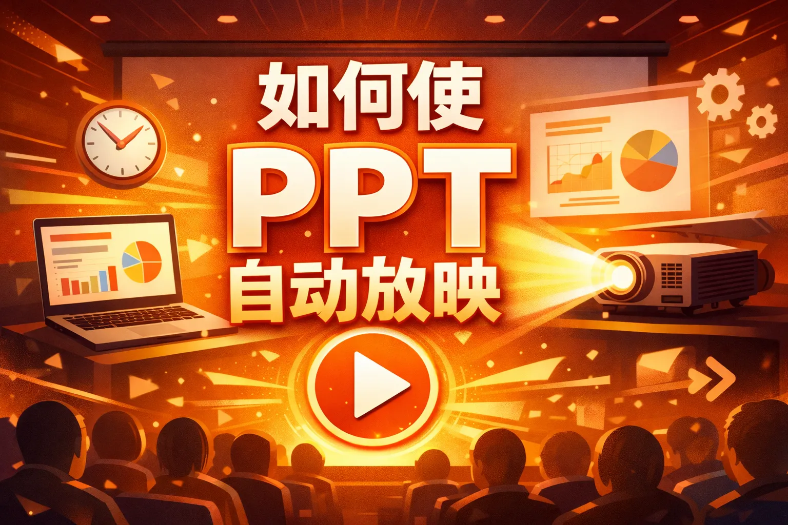 如何使ppt自动放映