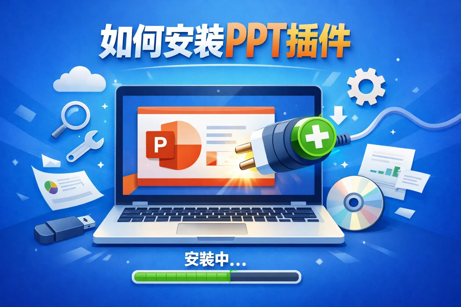 如何安装ppt插件