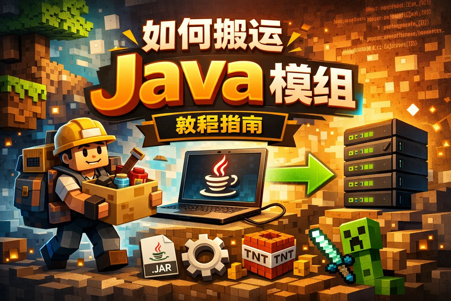 如何搬运java模组