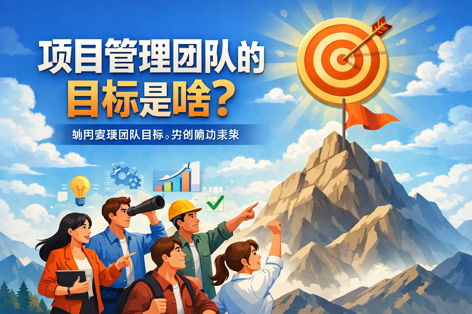 项目管理团队的目标是啥