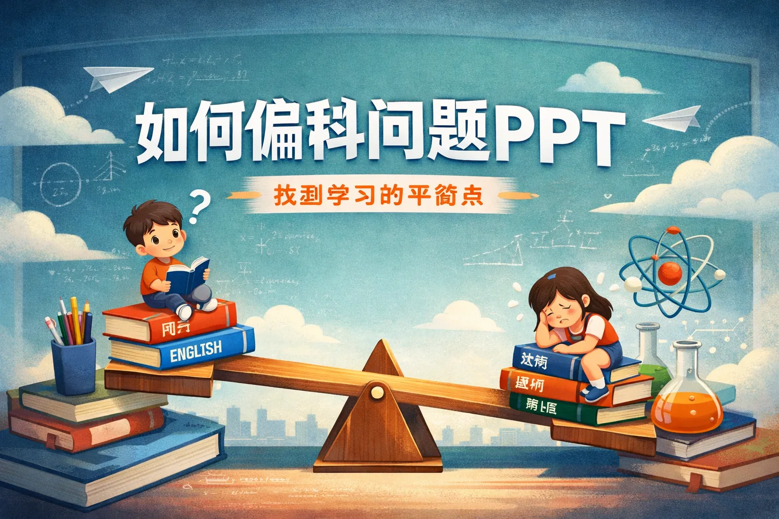 如何偏科问题ppt