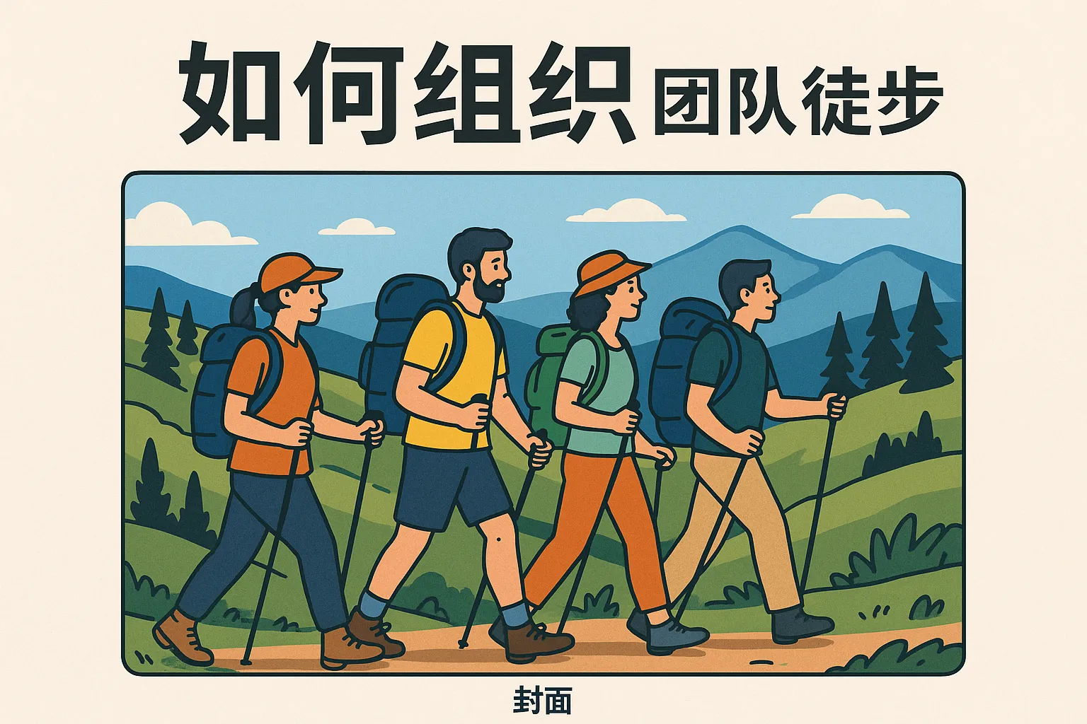 如何组织团队徒步