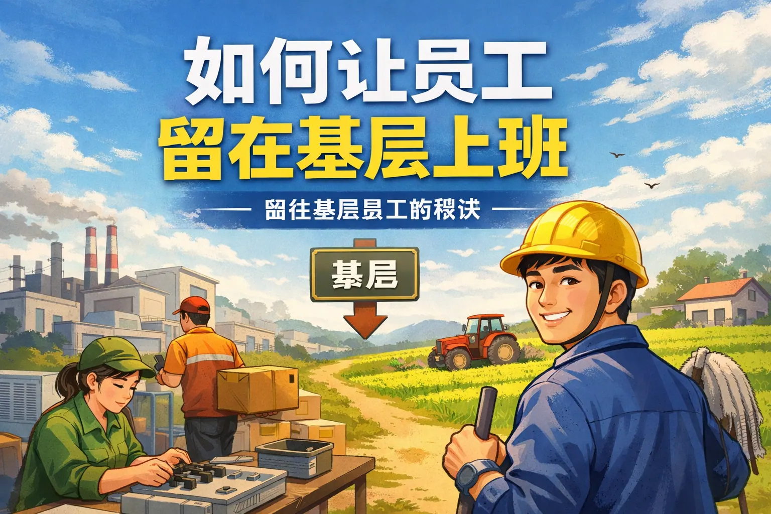 如何让员工留在基层上班