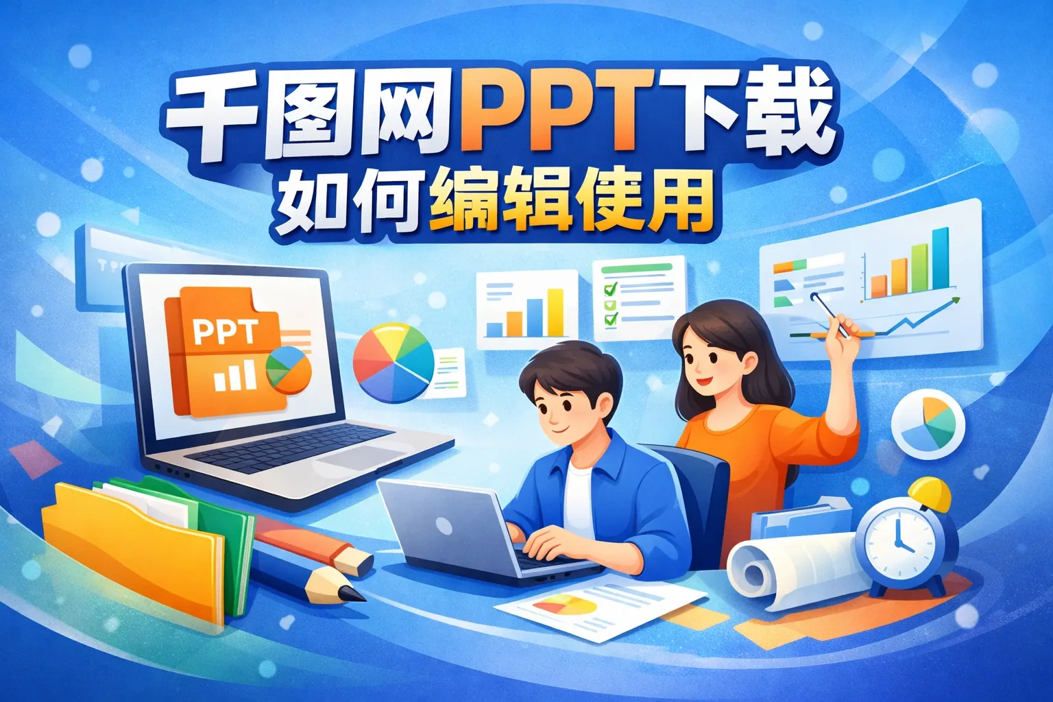 千图网ppt下载如何编辑使用