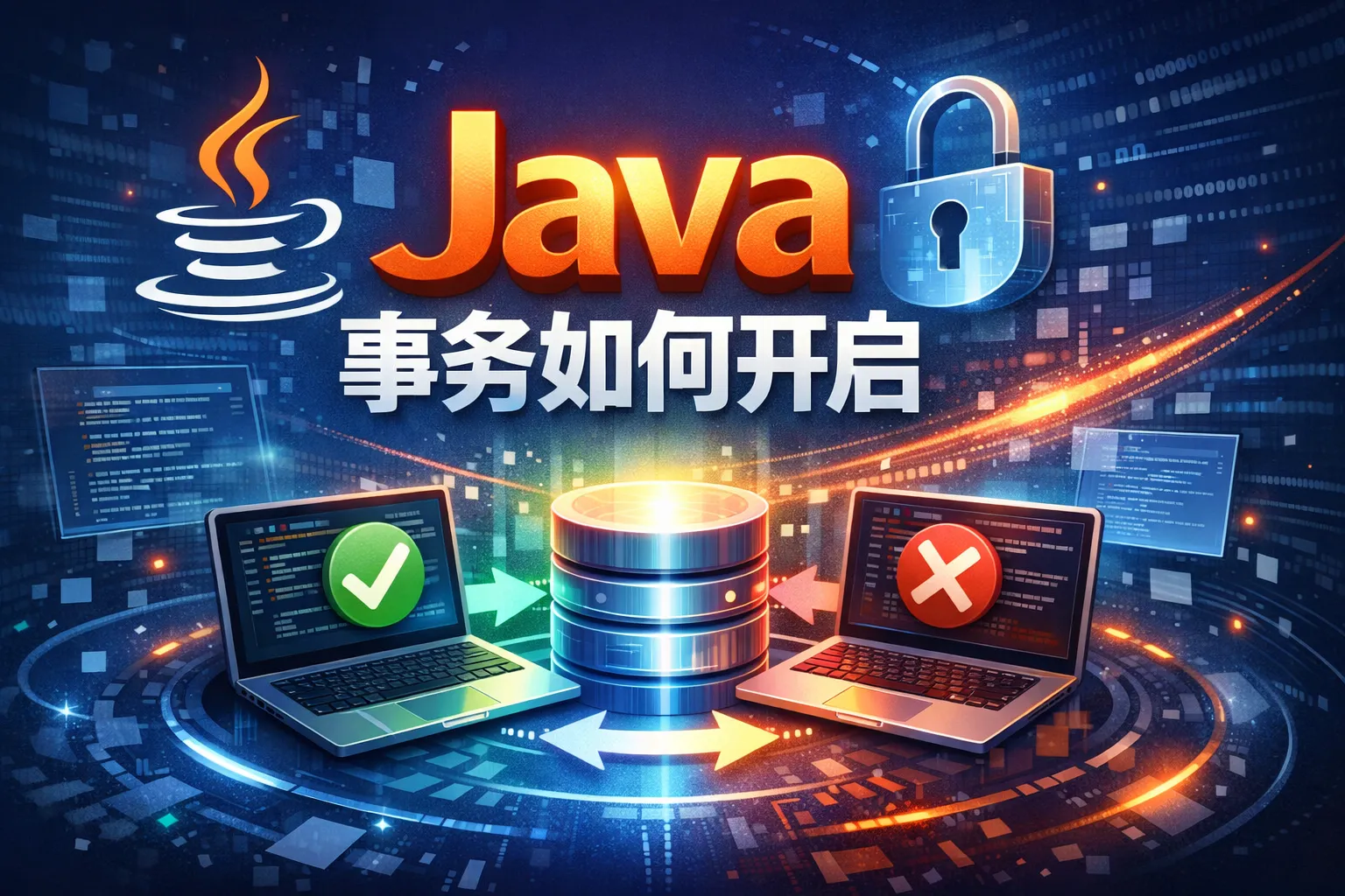 java事物如何开启