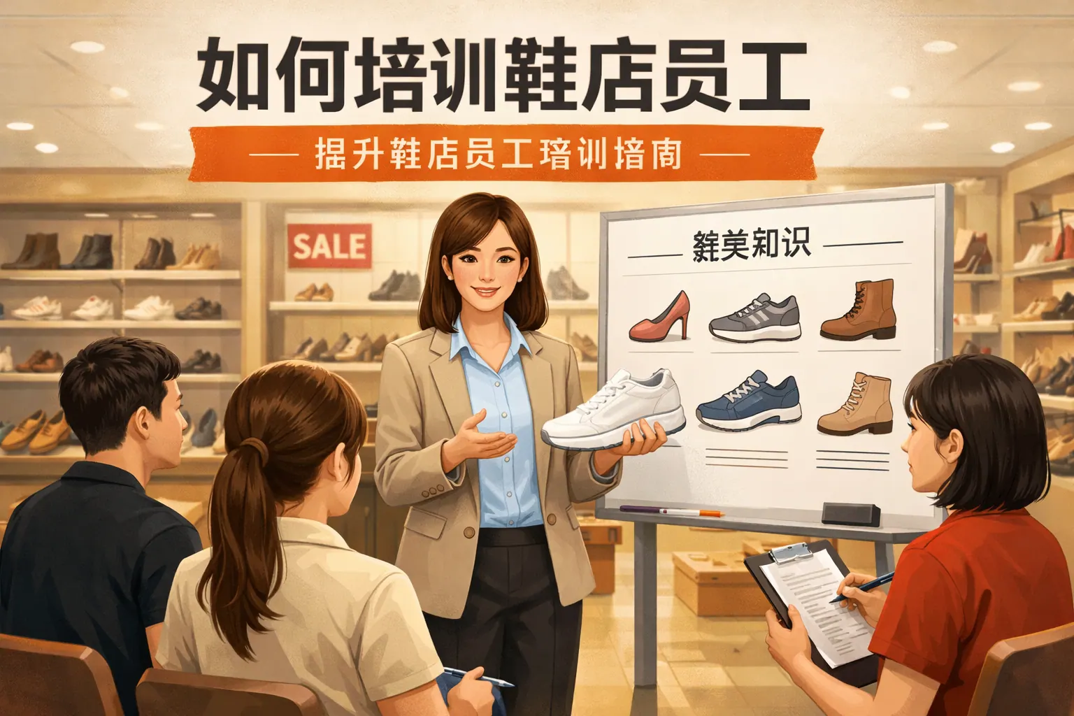 如何培训鞋店员工