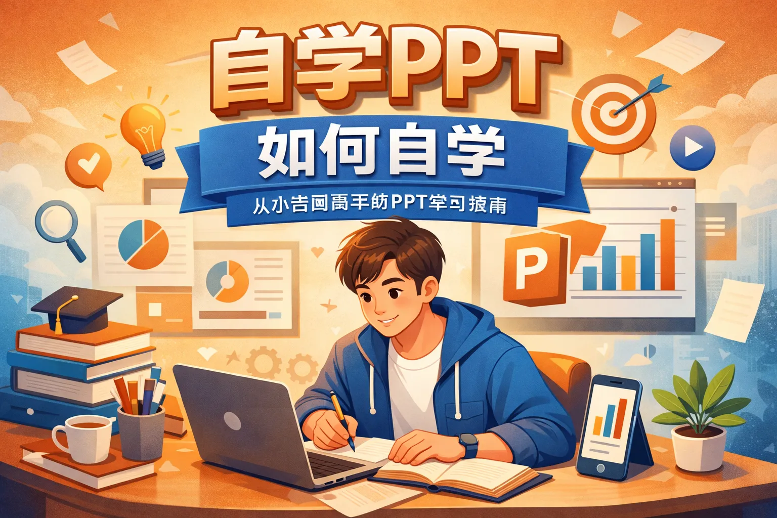 自学ppt如何自学