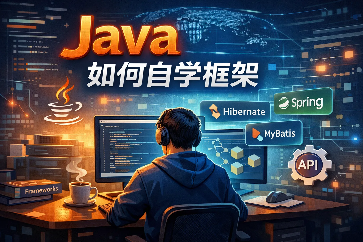 java如何自学框架
