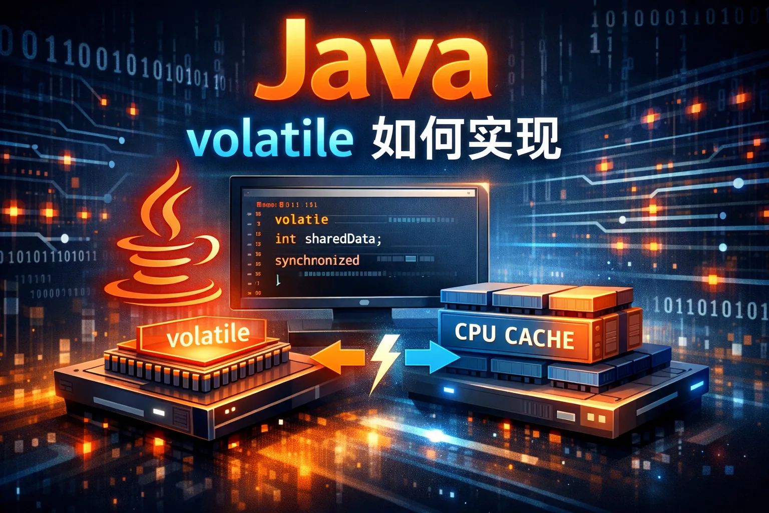 java volatile如何实现