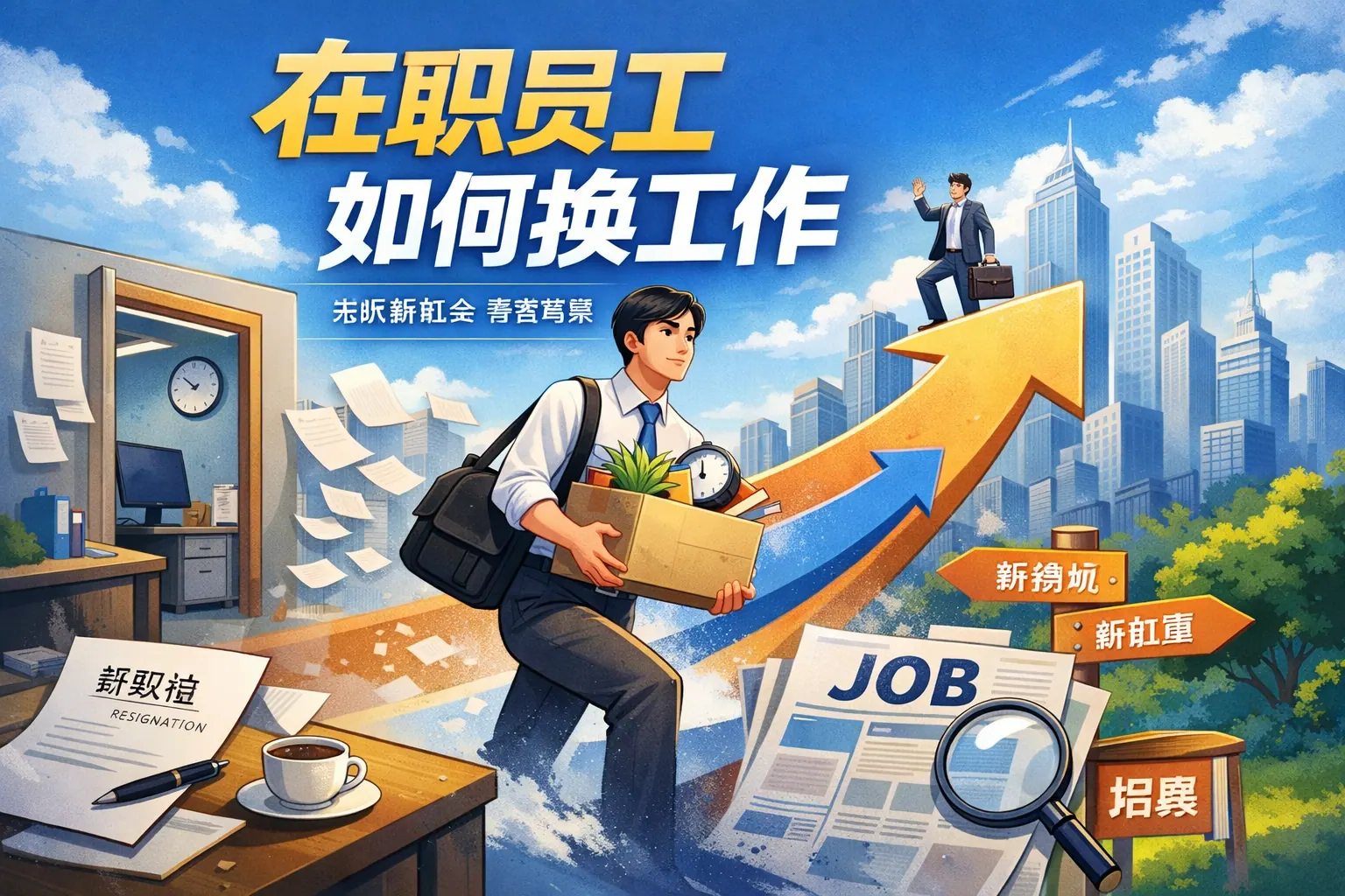 在职员工如何换工作