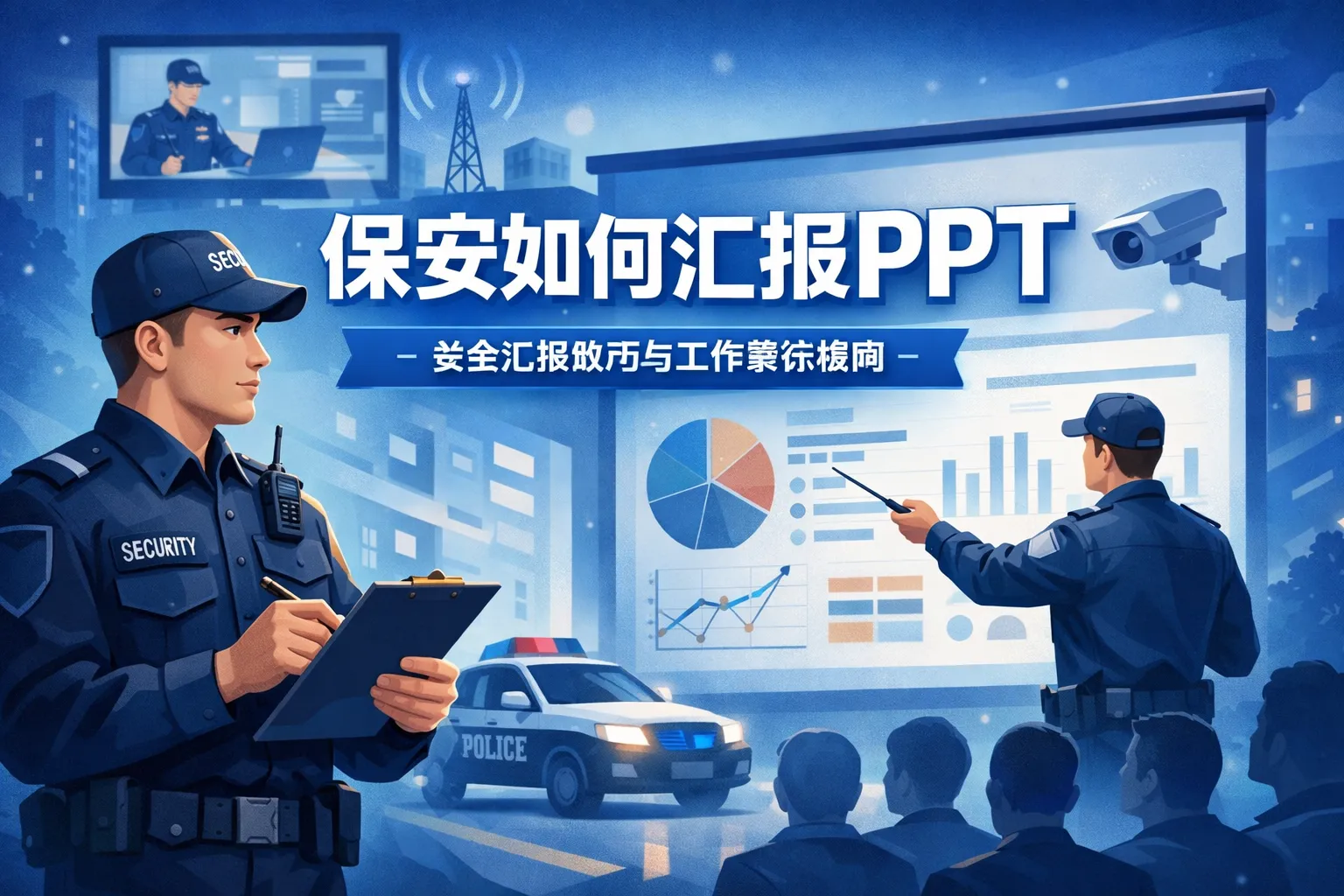 保安如何汇报ppt