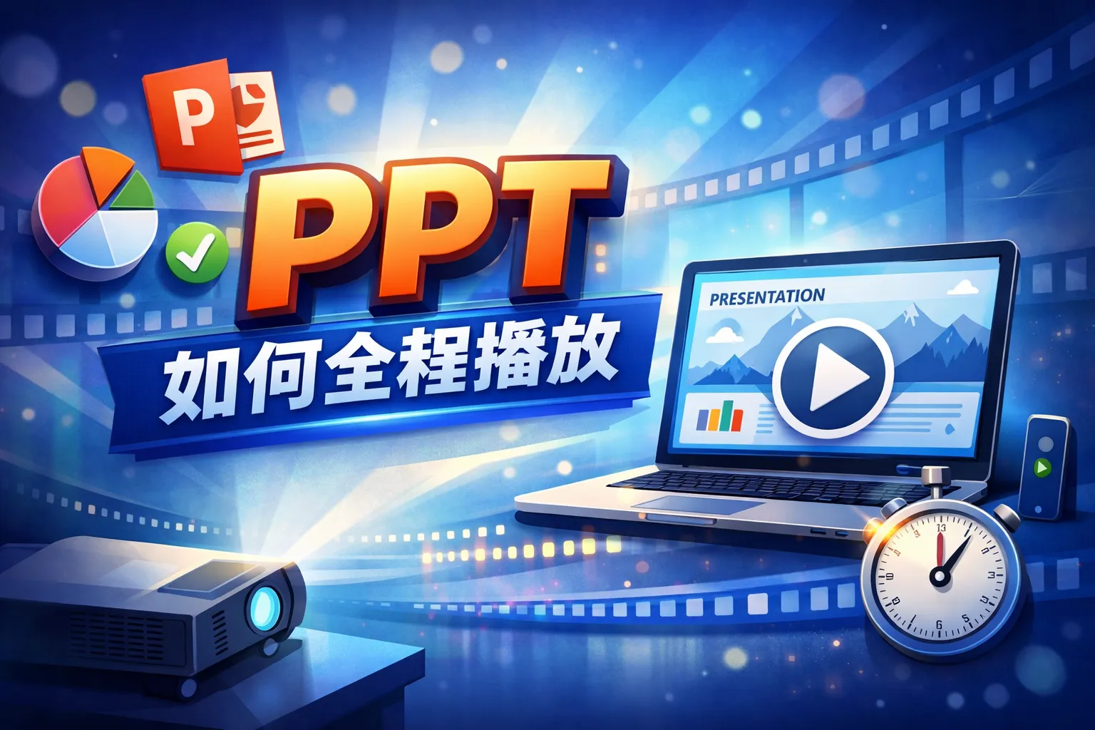 ppt如何全程播放