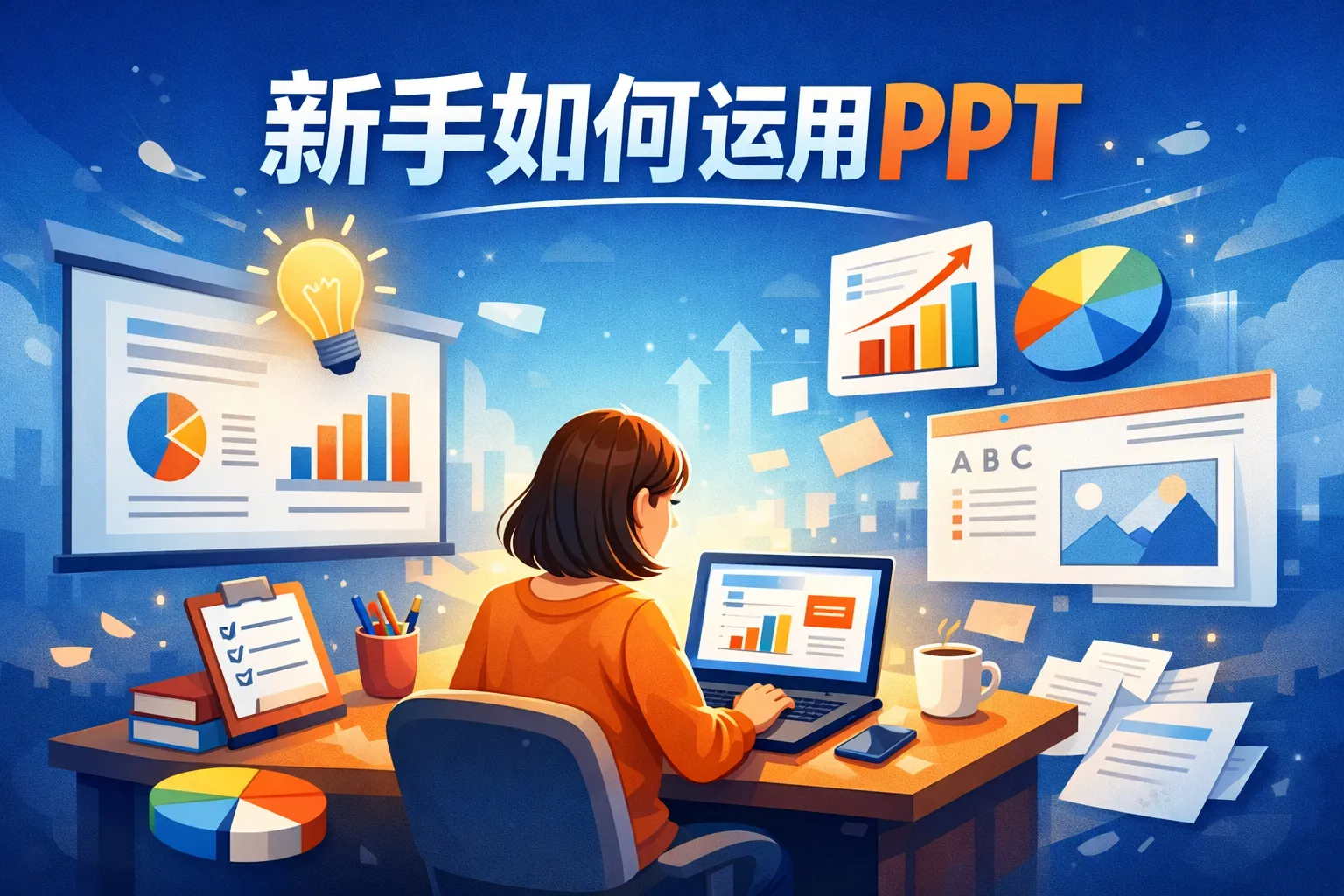 新手如何运用ppt