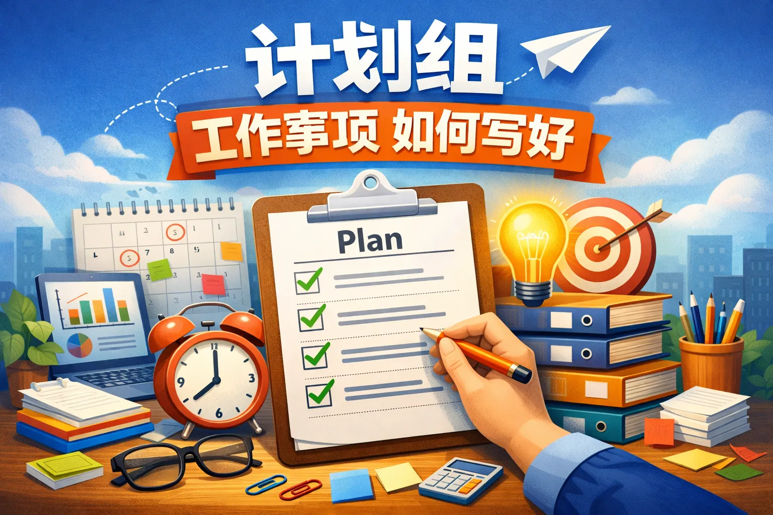 计划组工作事项如何写好