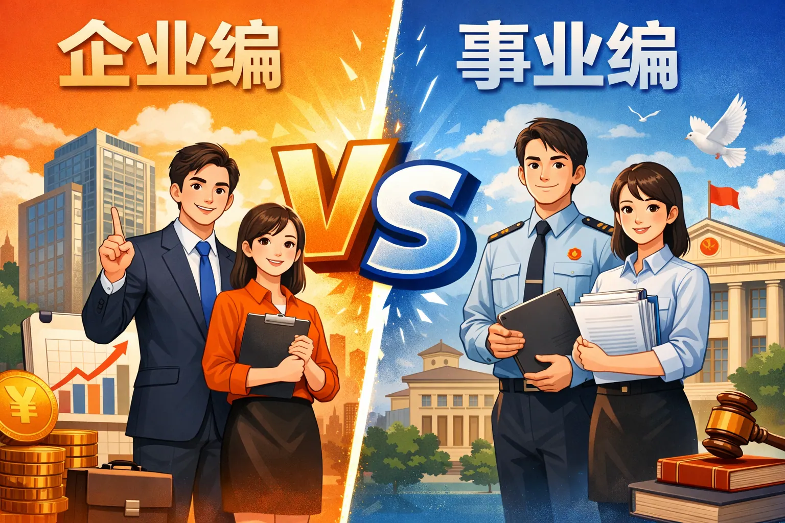 企业编跟事业编区别