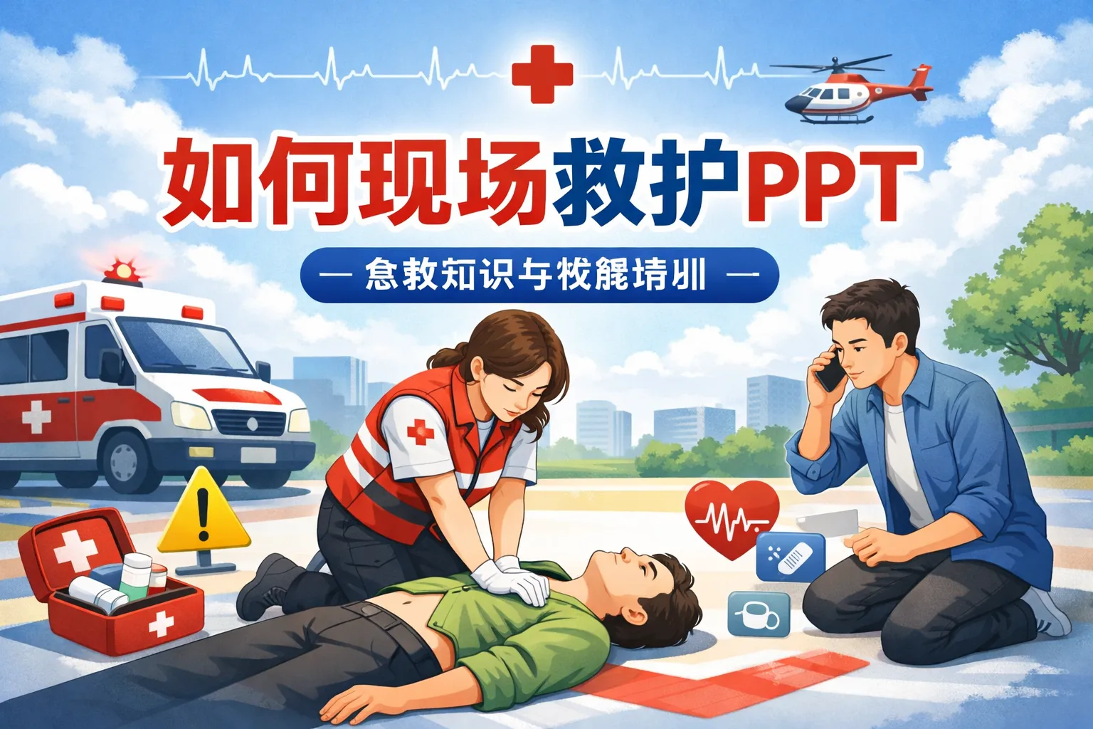 如何现场救护ppt