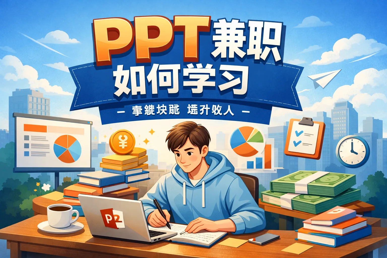 ppt兼职如何学习