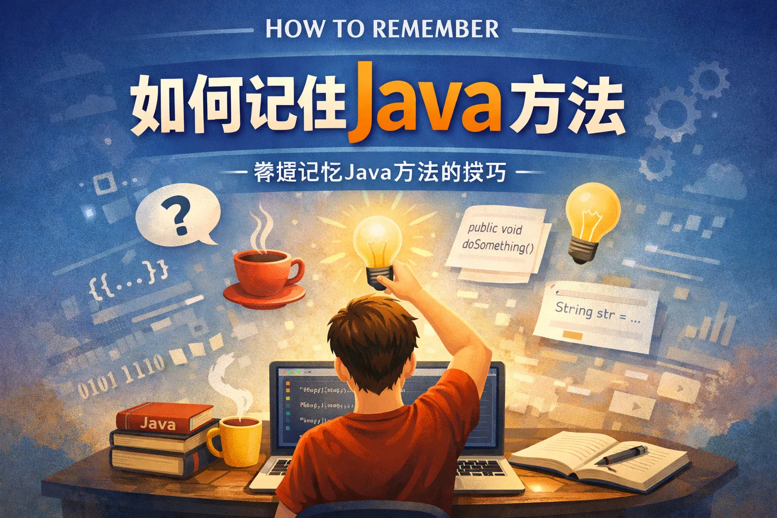 如何记住java方法