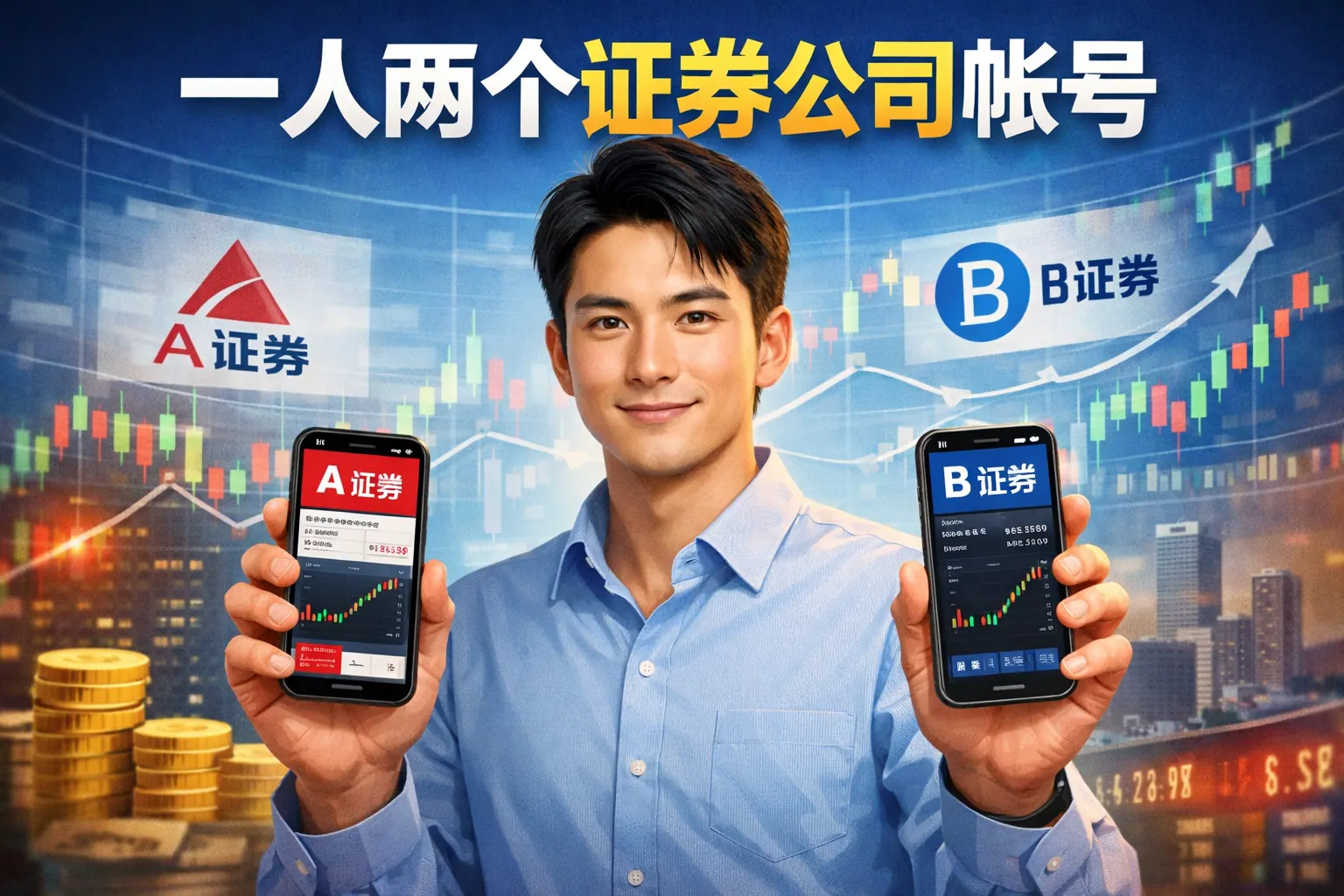 一人两个证券公司帐号