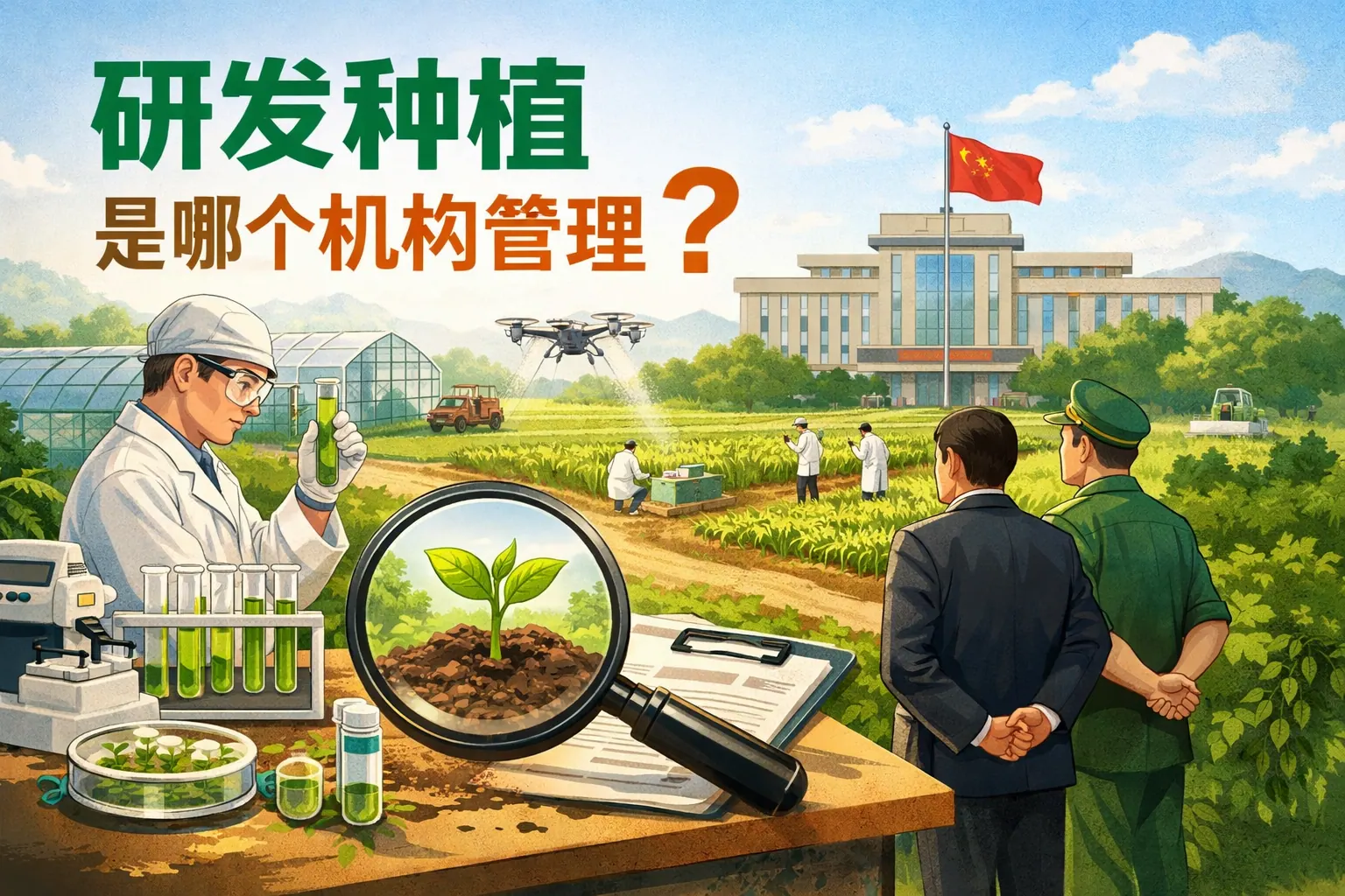 研发种植是哪个机构管理