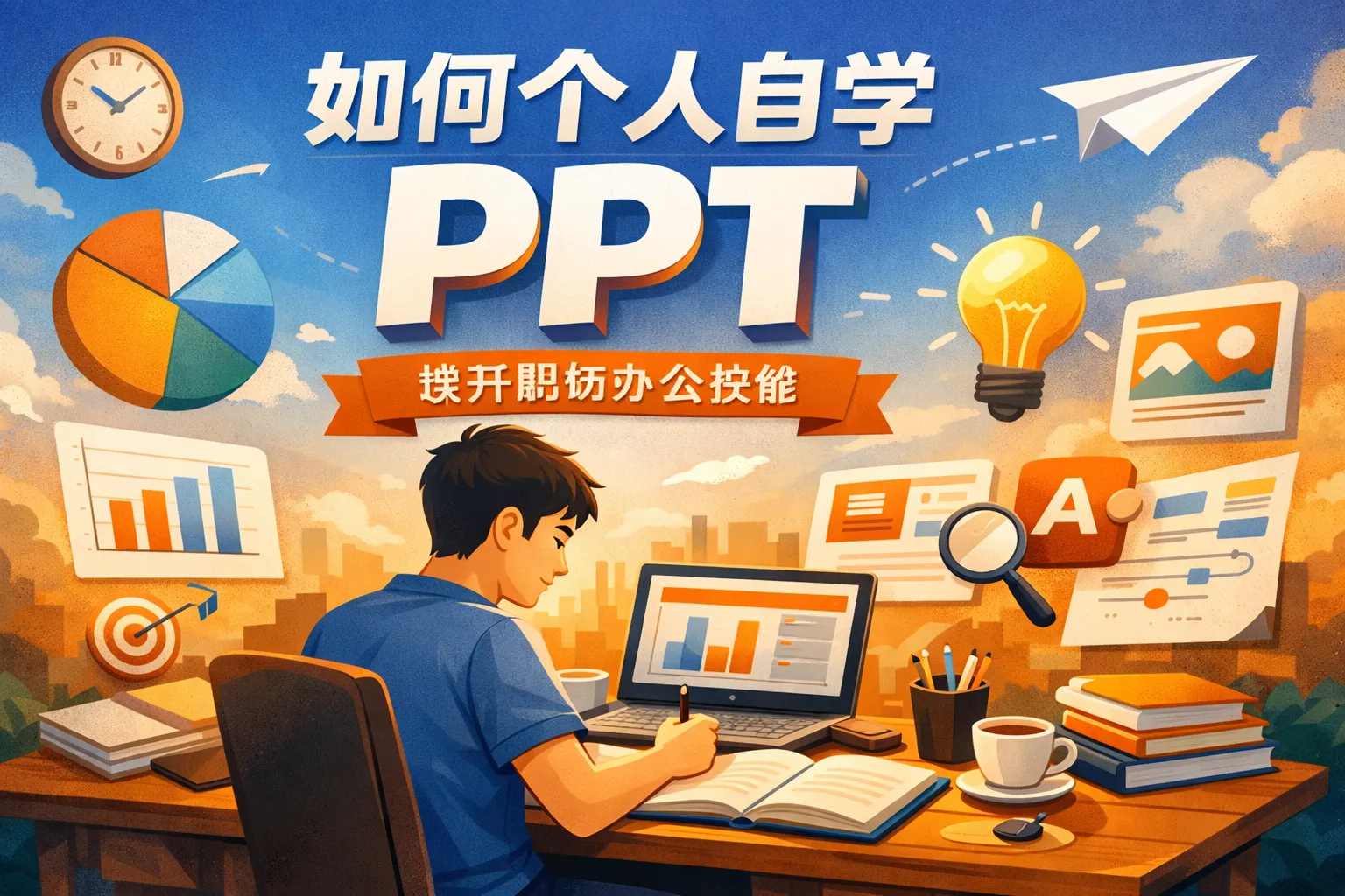 如何个人自学ppt