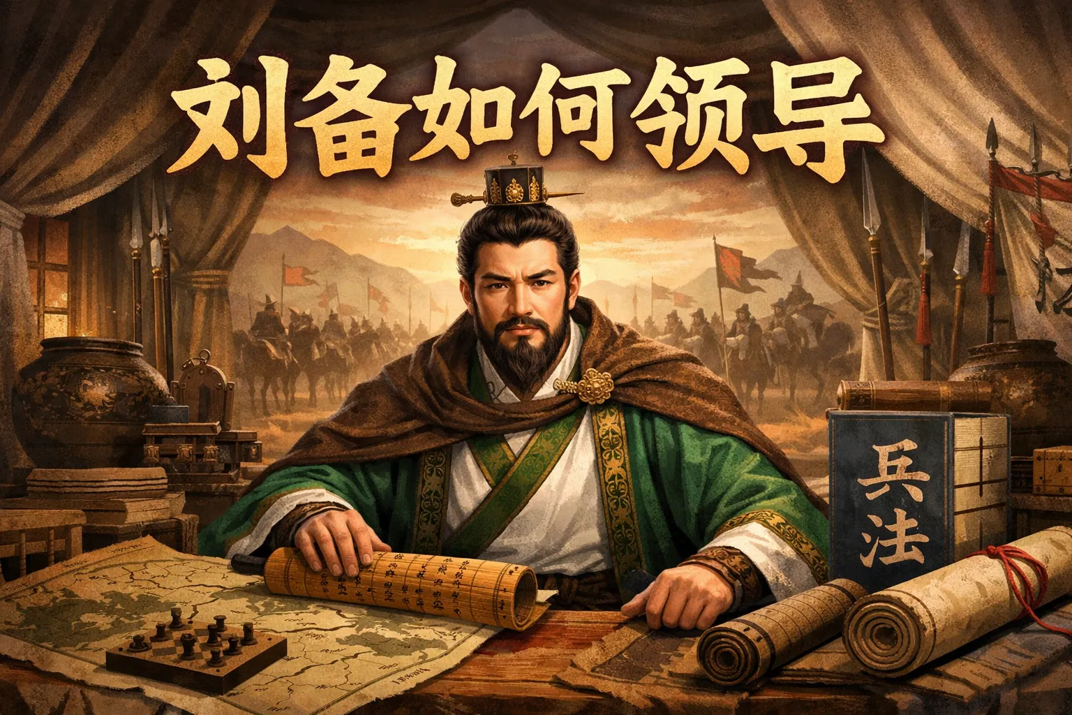 刘备如何领导PPT