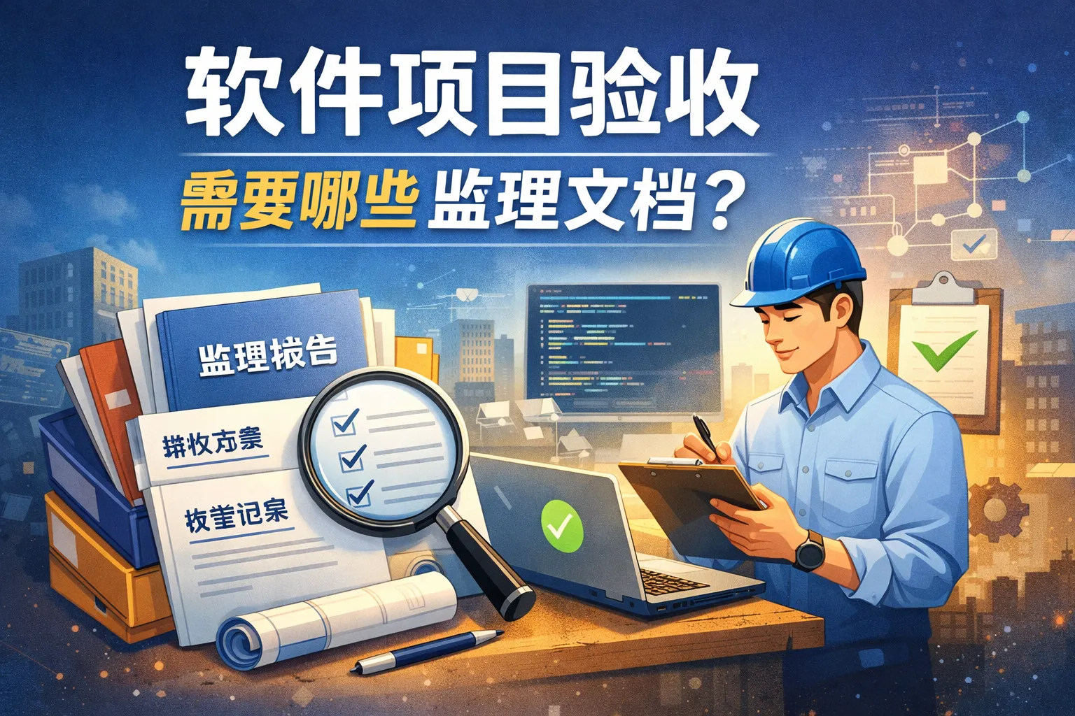 软件项目验收需要哪些监理文档