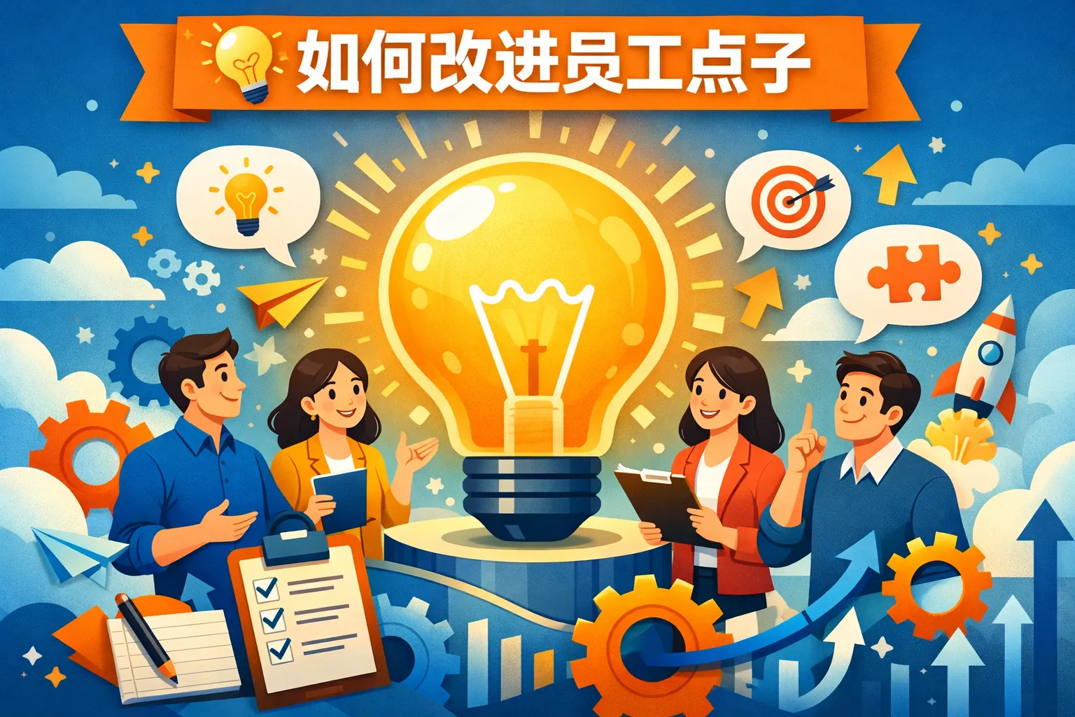 如何改进员工点子